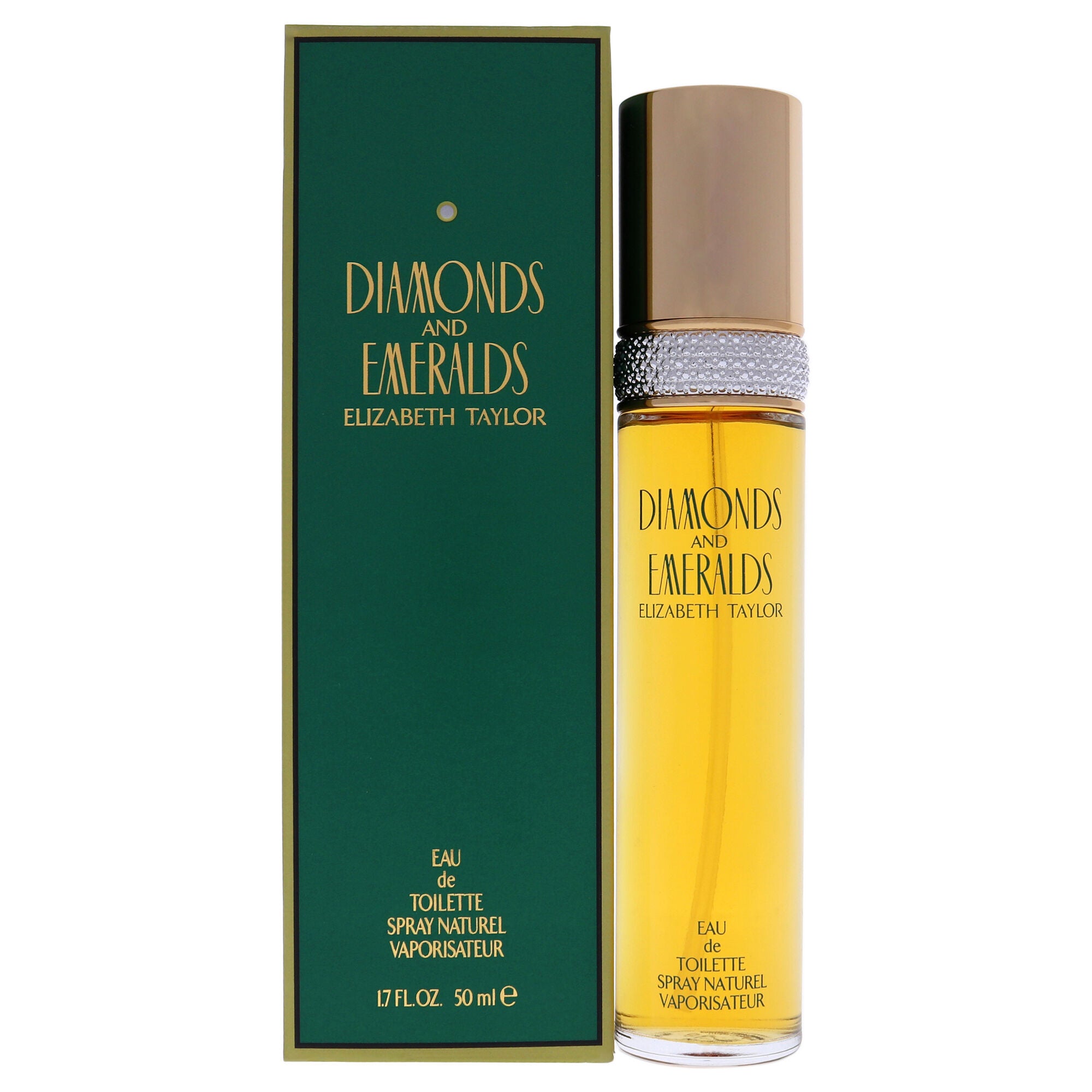Diamonds and Emeralds by Elizabeth Taylor for Women - 1.7 oz EDT Spray, See Description, hi-res image number 0