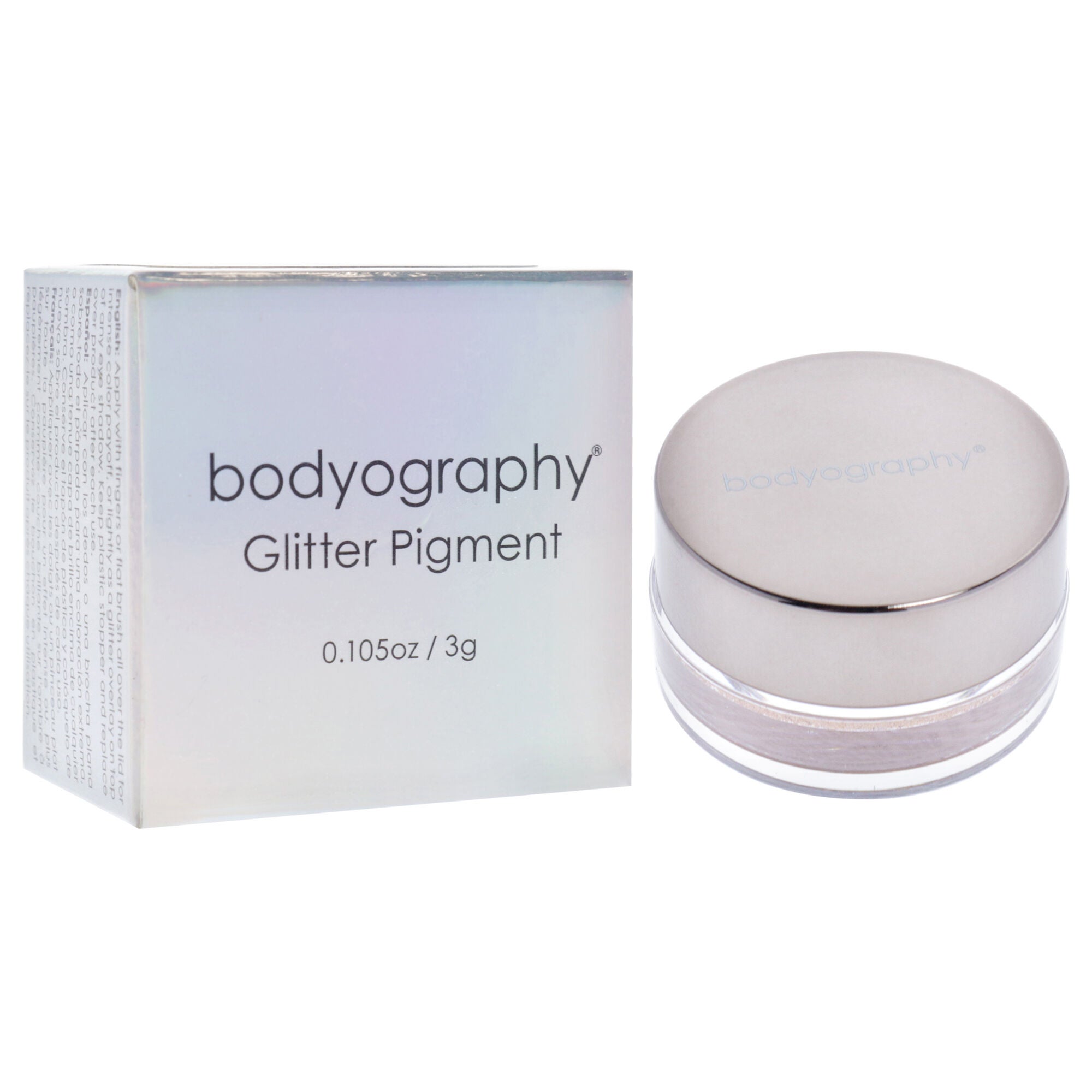 Glitter Pigment - Celestial Pink-Brown by Bodyography for Women - 0.105 oz Eye Shadow, See Description, alternate image number 2