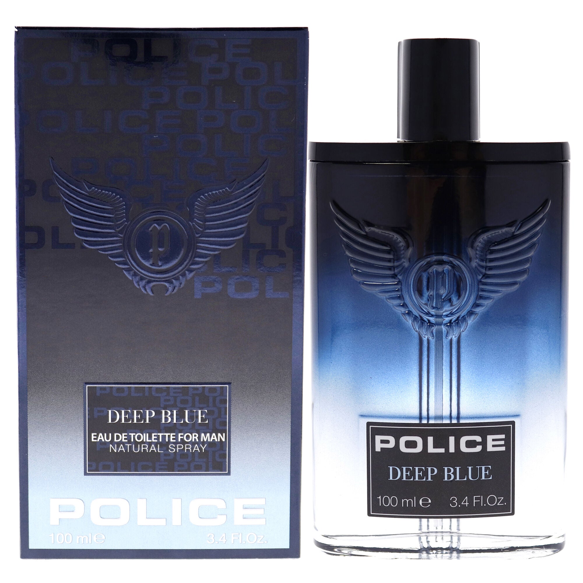 Police Deep Blue by Police for Men - 3.4 oz EDT Spray, See Description, hi-res image number 0