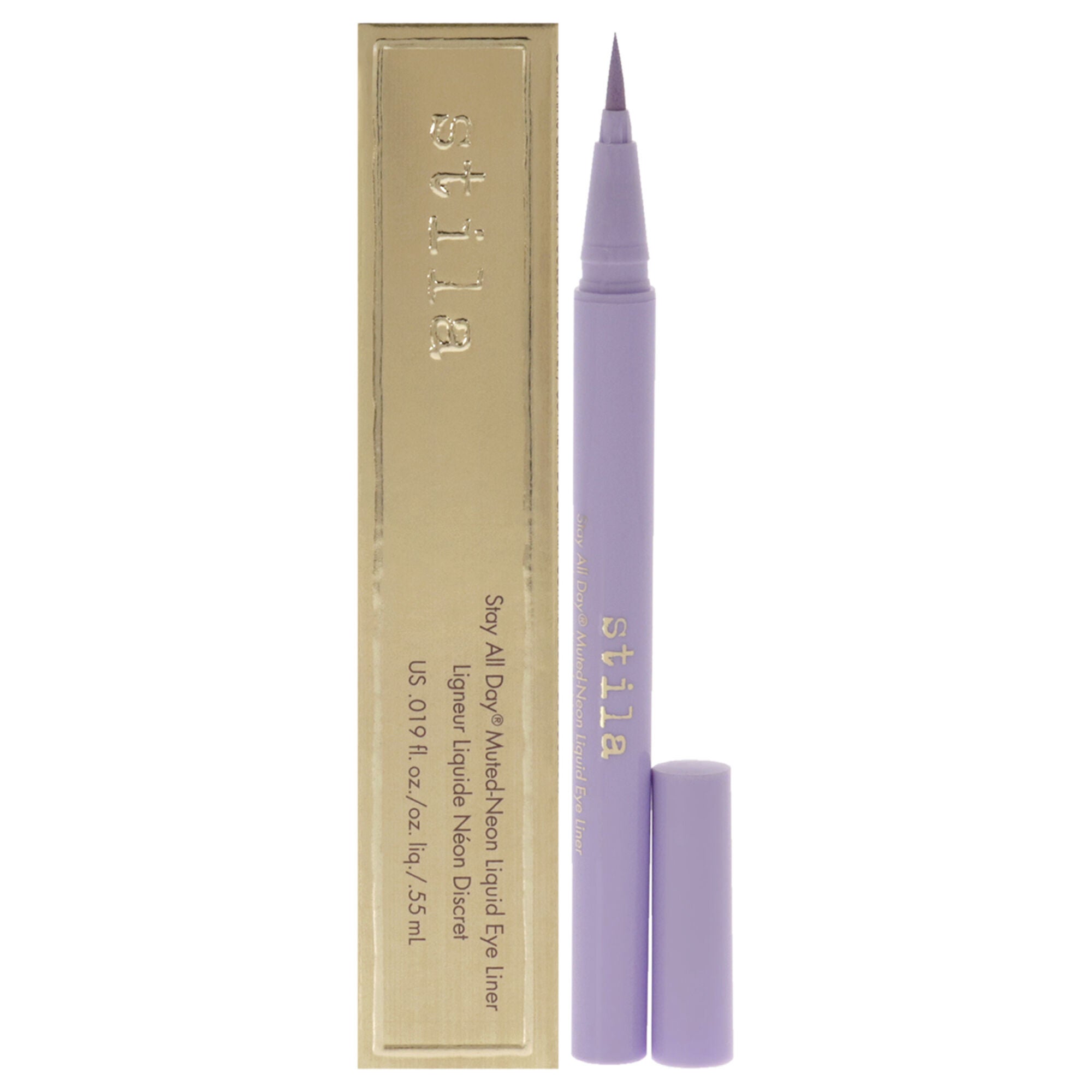 Stay All Day Muted-Neon Liquid Eye Liner - Lavender Fields by Stila for Women - 0.019 oz Eyeliner, See Description, hi-res image number 0