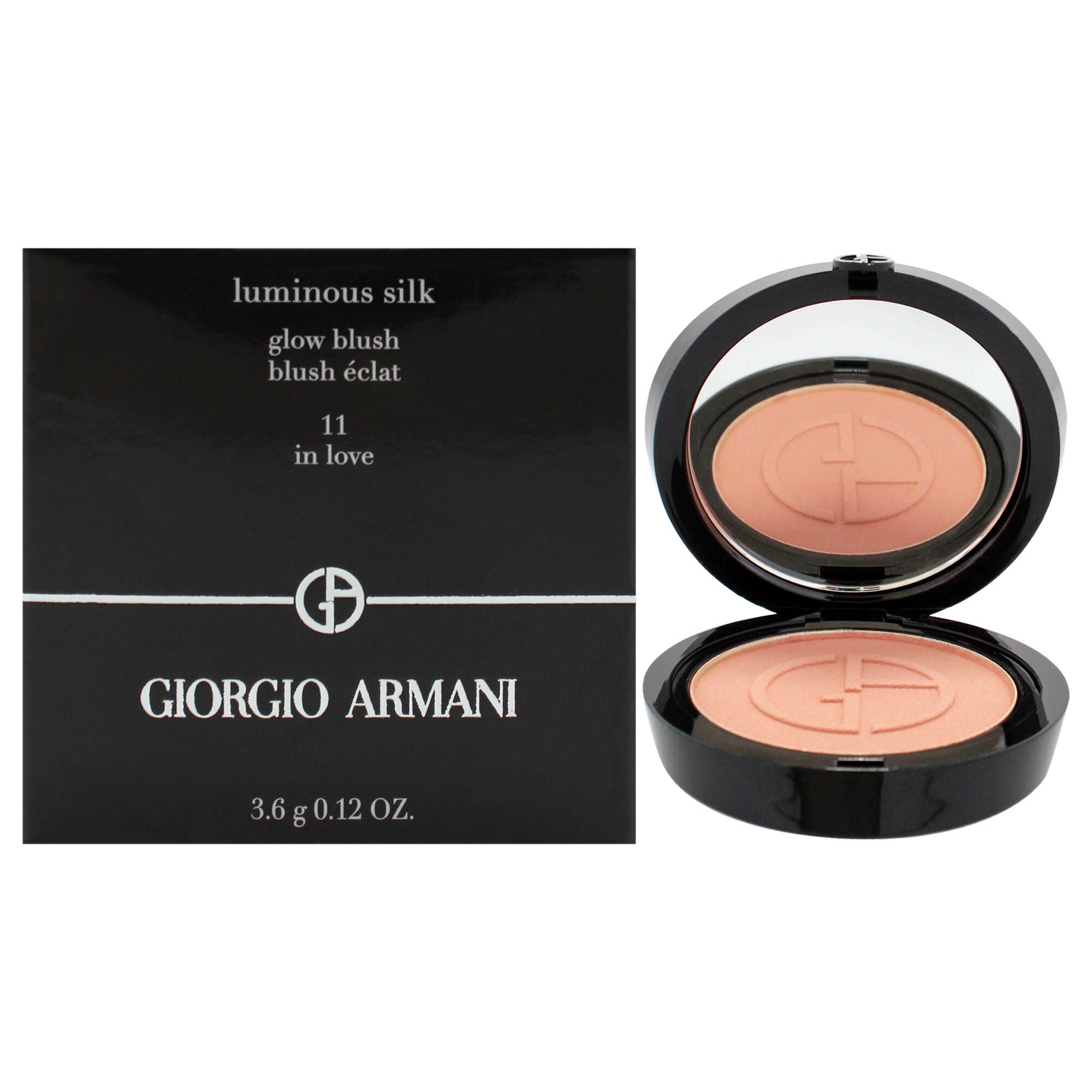 Luminous Silk Glow Blush - 11 In Love by Giorgio Armani for Women - 0.12 oz Blush, See Description, hi-res image number 0