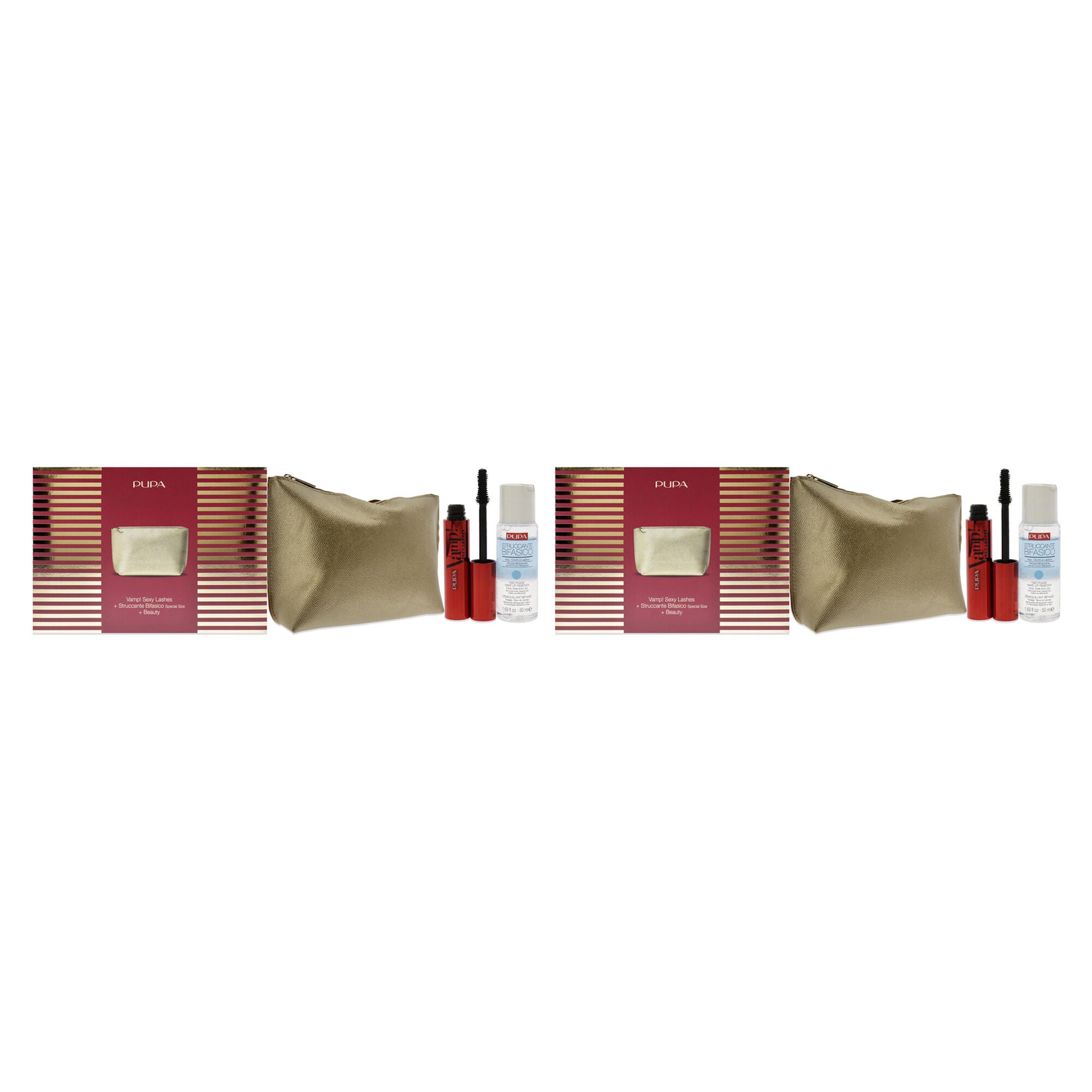 Vamp! Sexy Lashes and Two-Phase Make-Up Remover Set - Pack of 2 by Pupa Milano for Women - 3 Pc Set, See Description, hi-res image number 0
