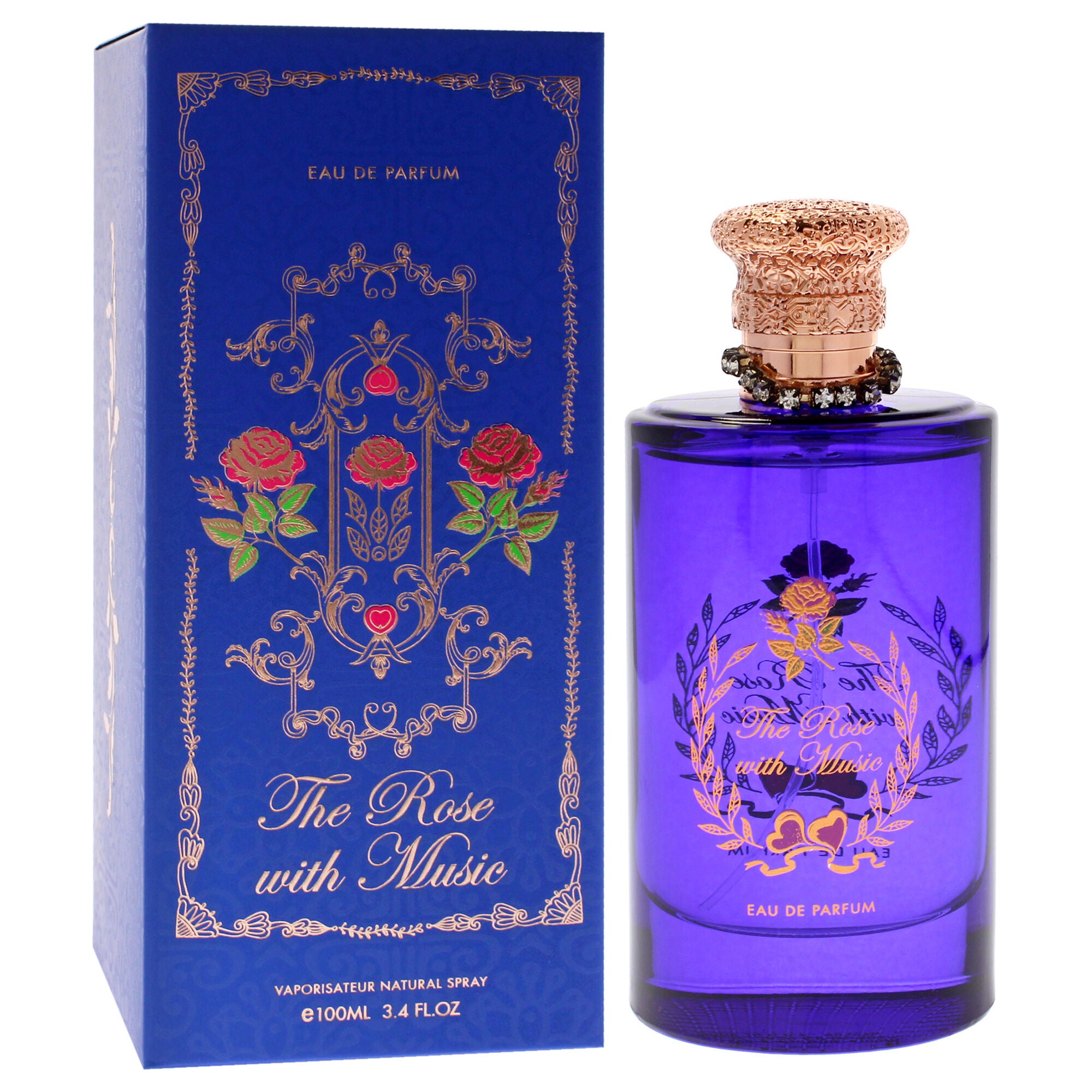 The Rose With Music by Le Vogue for Women - 3.4 oz EDP Spray, Clear, alternate image number 2