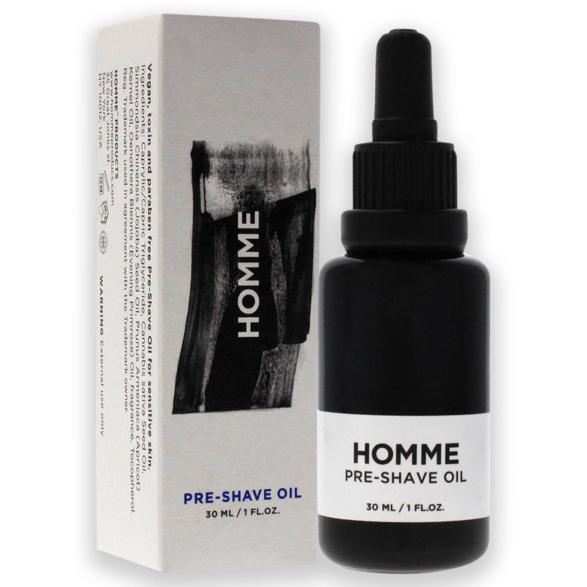 Homme Pre-Shave Oil by Homme for Men - 1 oz Oil, , alternate image number 2