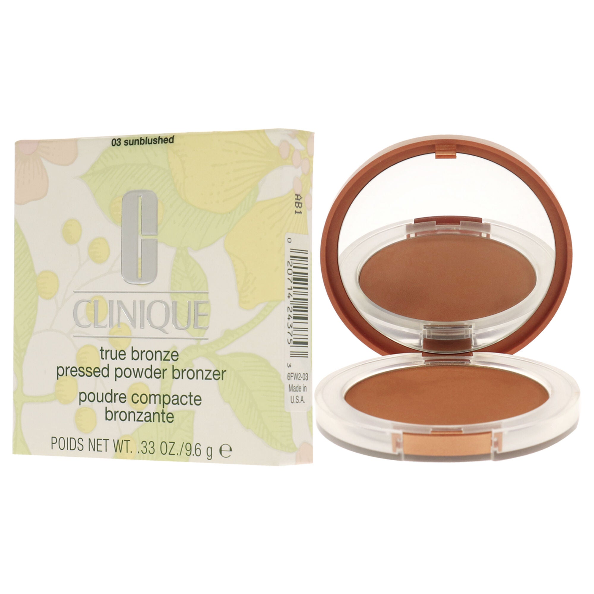 True Bronze Pressed Powder Bronzer - 03 Sunblushed by Clinique for Women - 0.33 oz Powder, , alternate image number 8