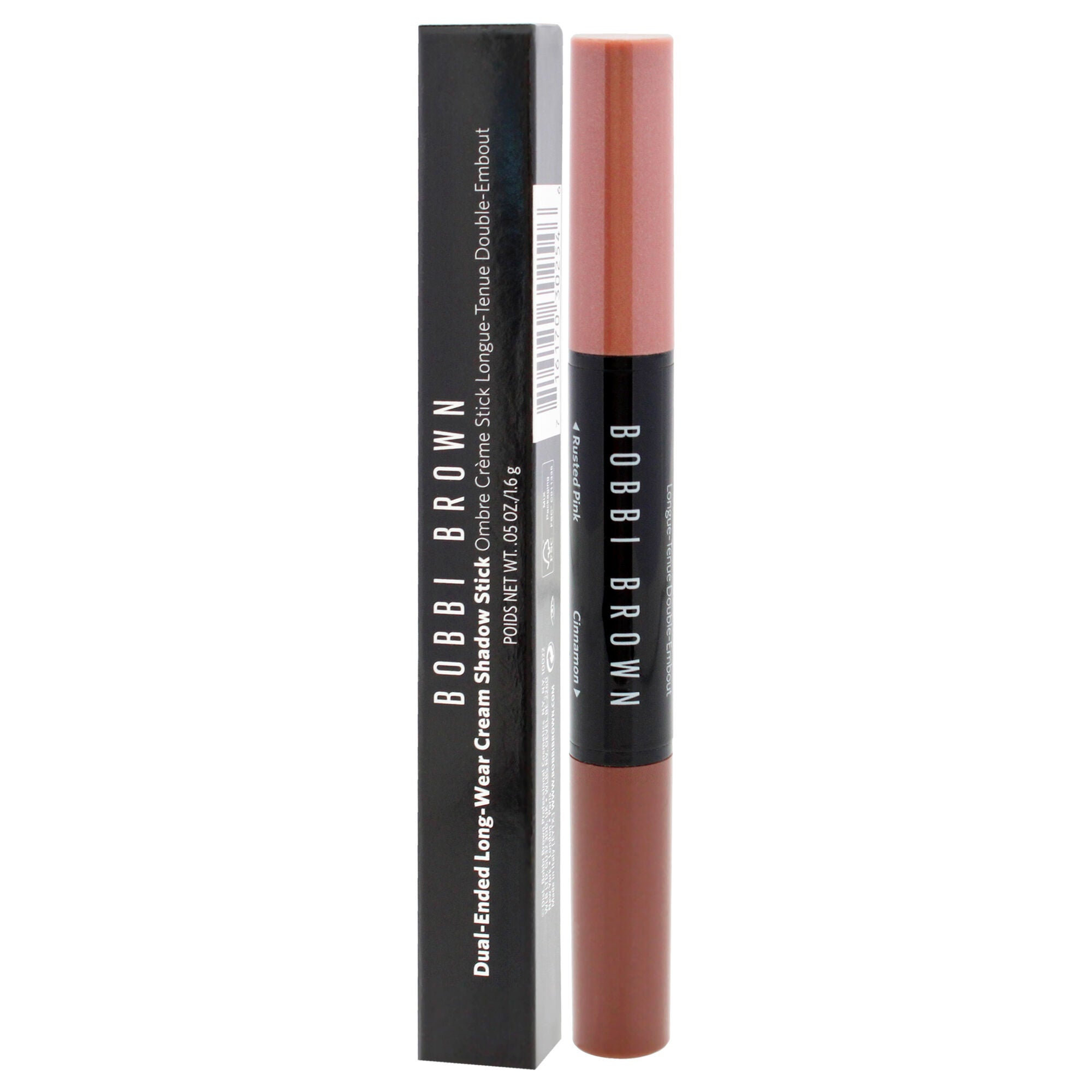 Dual-Ended Long-Wear Cream Shadow Stick - Rusted Pink-Cinnamon by Bobbi Brown for Women - 0.05 oz Eye Shadow, Pink, alternate image number 4