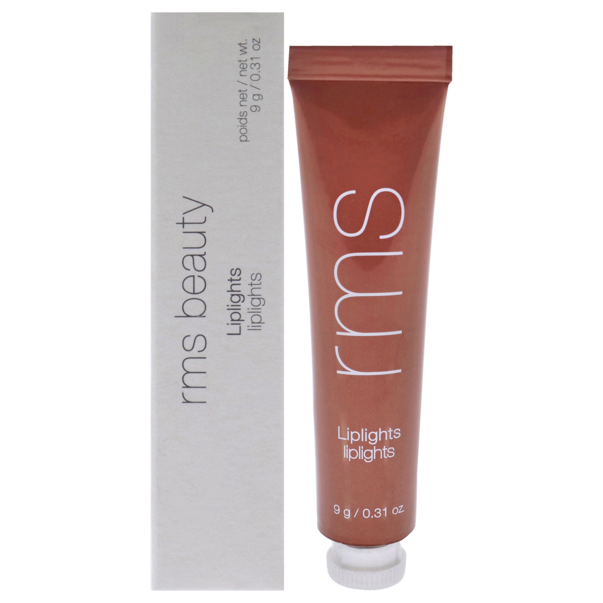 Liplights Cream Lip Gloss - Bisou by RMS Beauty for Women - 0.31 oz Lip Gloss, See Description, hi-res image number 0