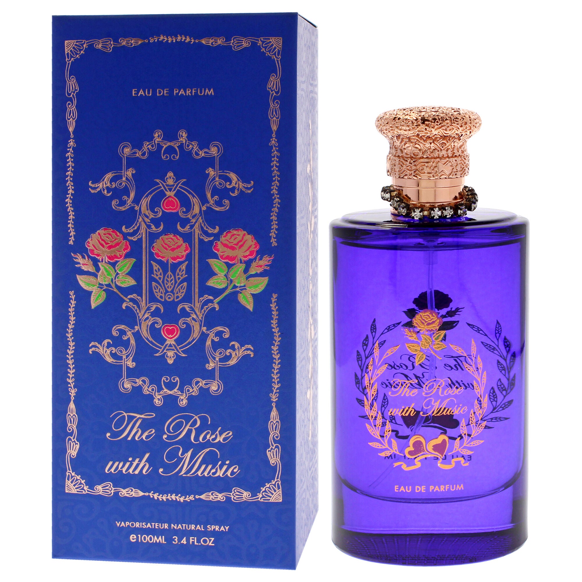 The Rose With Music by Le Vogue for Women - 3.4 oz EDP Spray, Clear, alternate image number 3