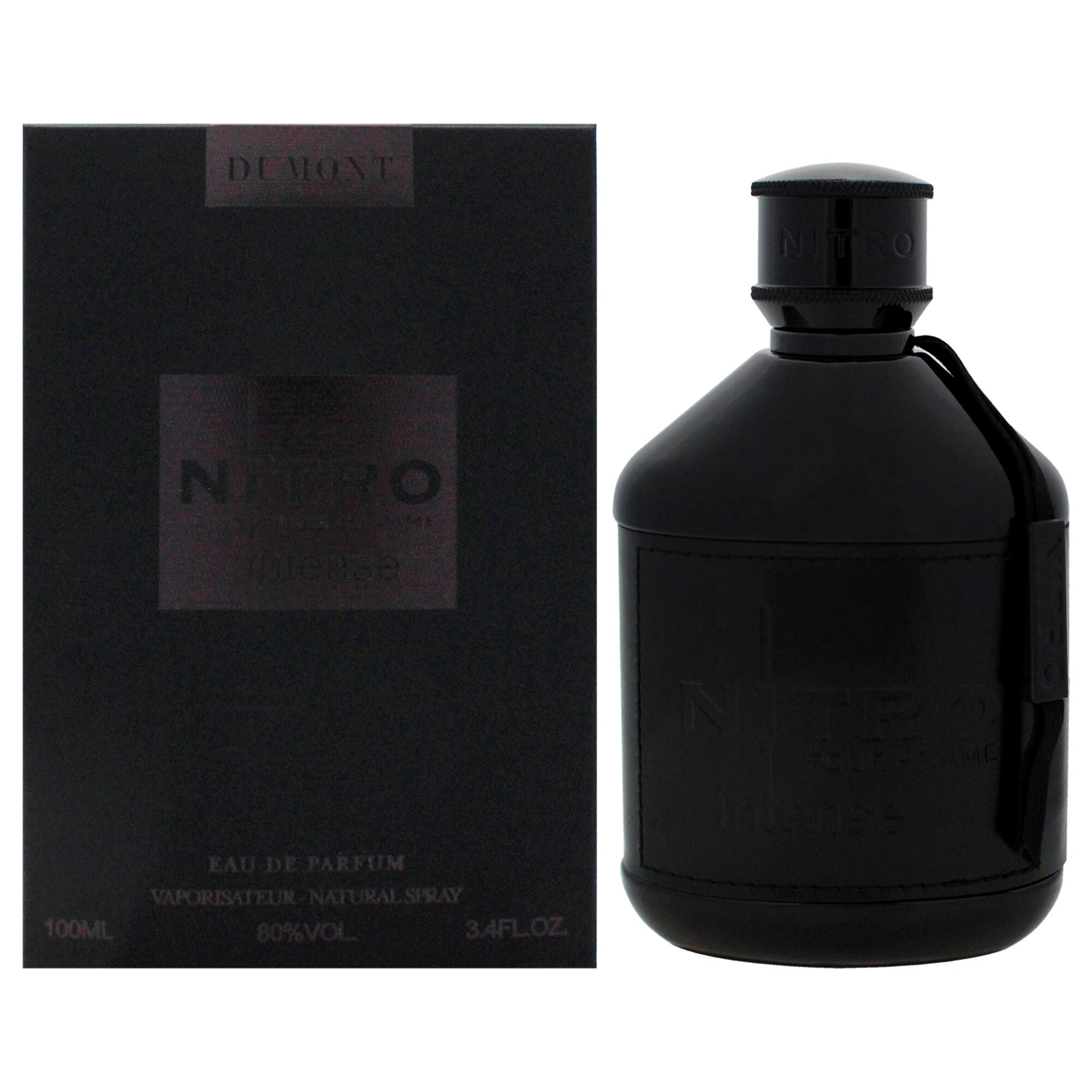 Nitro Intense by Dumont for Men - 3.4 oz EDP Spray, Clear, hi-res image number 0