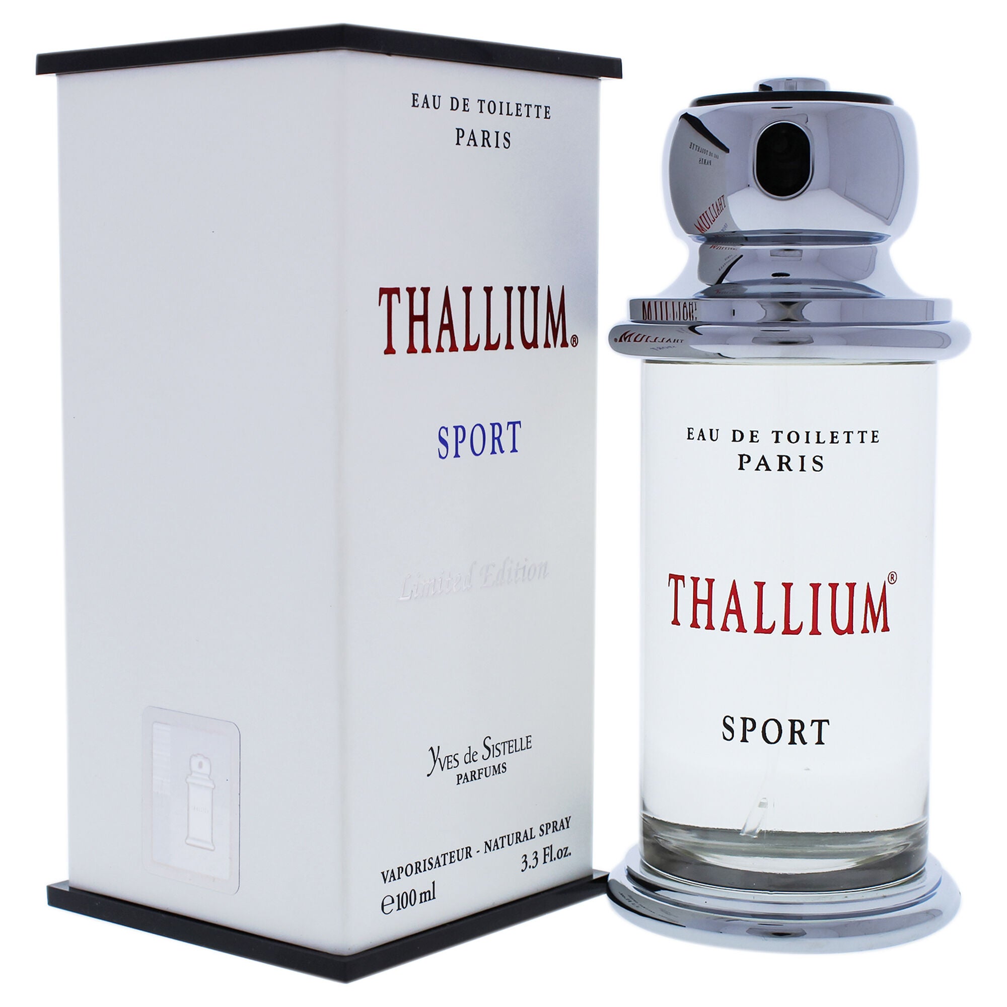 Thallium Sport by Yves De Sistelle for Men - 3.3 oz EDT Spray (Limited Edition), See Description, hi-res image number 0