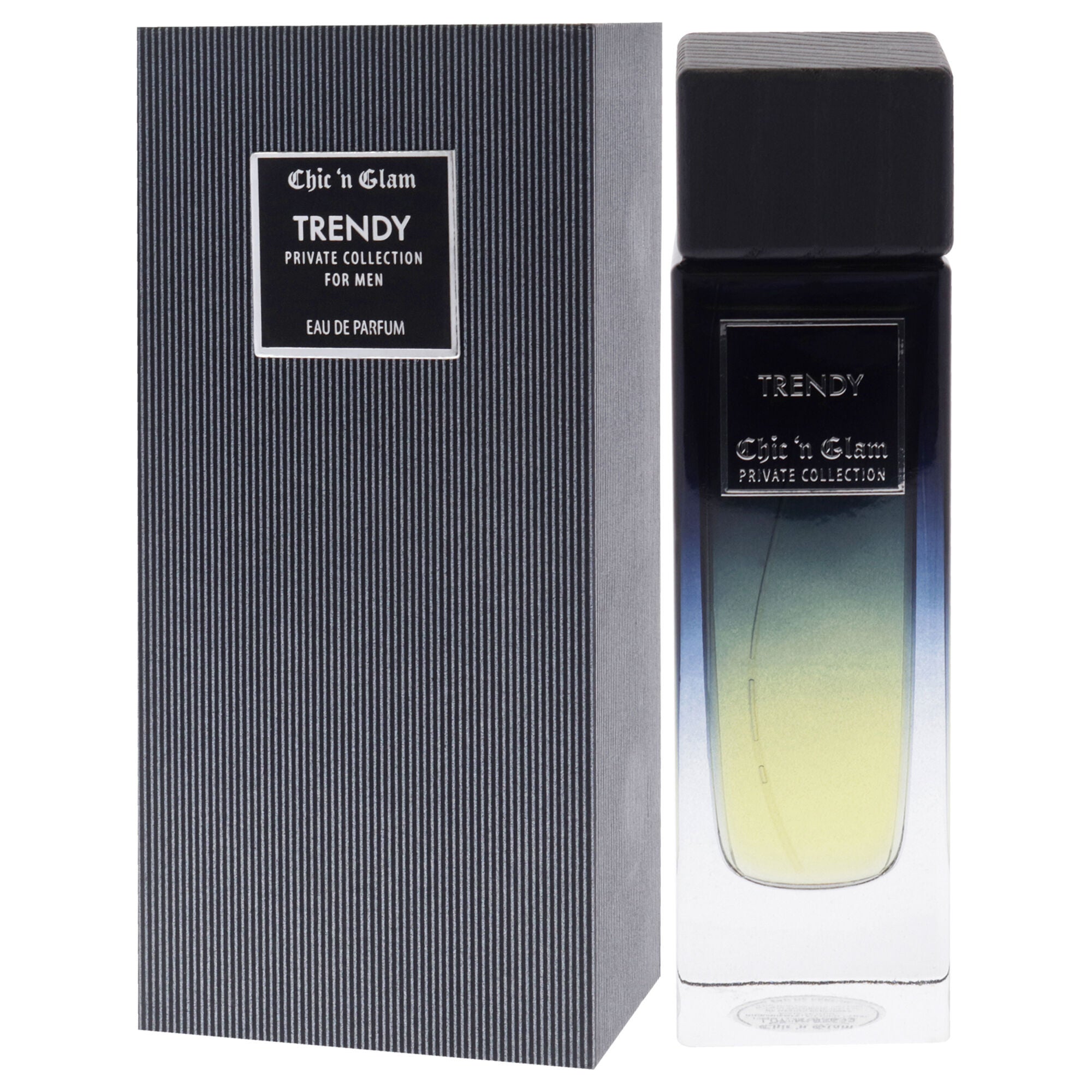 Trendy - Private Collection by Chic N Glam for Men - 3.3 oz EDP Spray, Clear, alternate image number 3