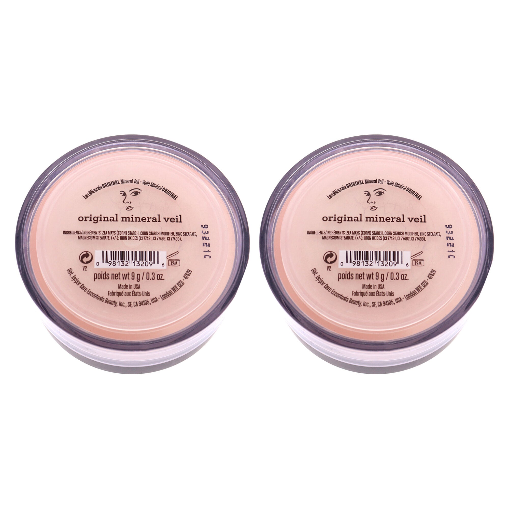 Mineral Veil Finishing Powder by Bareminerals for Women - 0.3 oz Powder - Pack of 2, , alternate image number 2