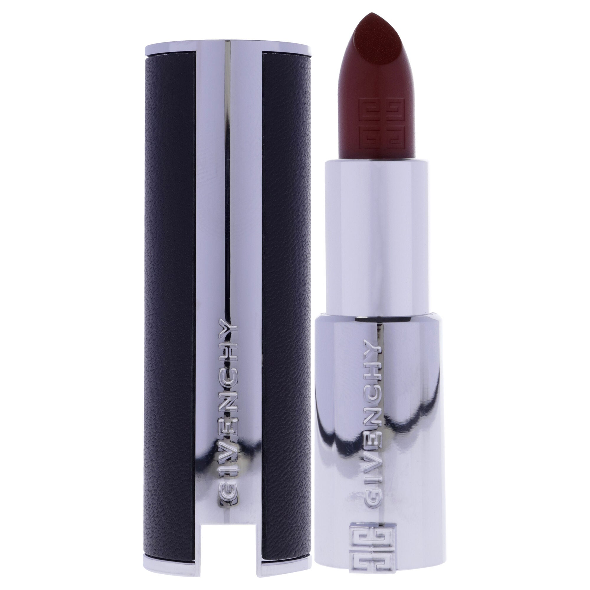 Le Rouge Interdit Intense Silk Lipstick - 319 Rouge Santal by Givenchy for Women - 0.12 oz Lipstick (Refillable), Brown, alternate image number 4