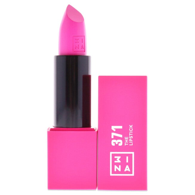 The Lipstick - 371 Hot Pink by 3INA for Women - 0.16 oz Lipstick, , alternate image number null