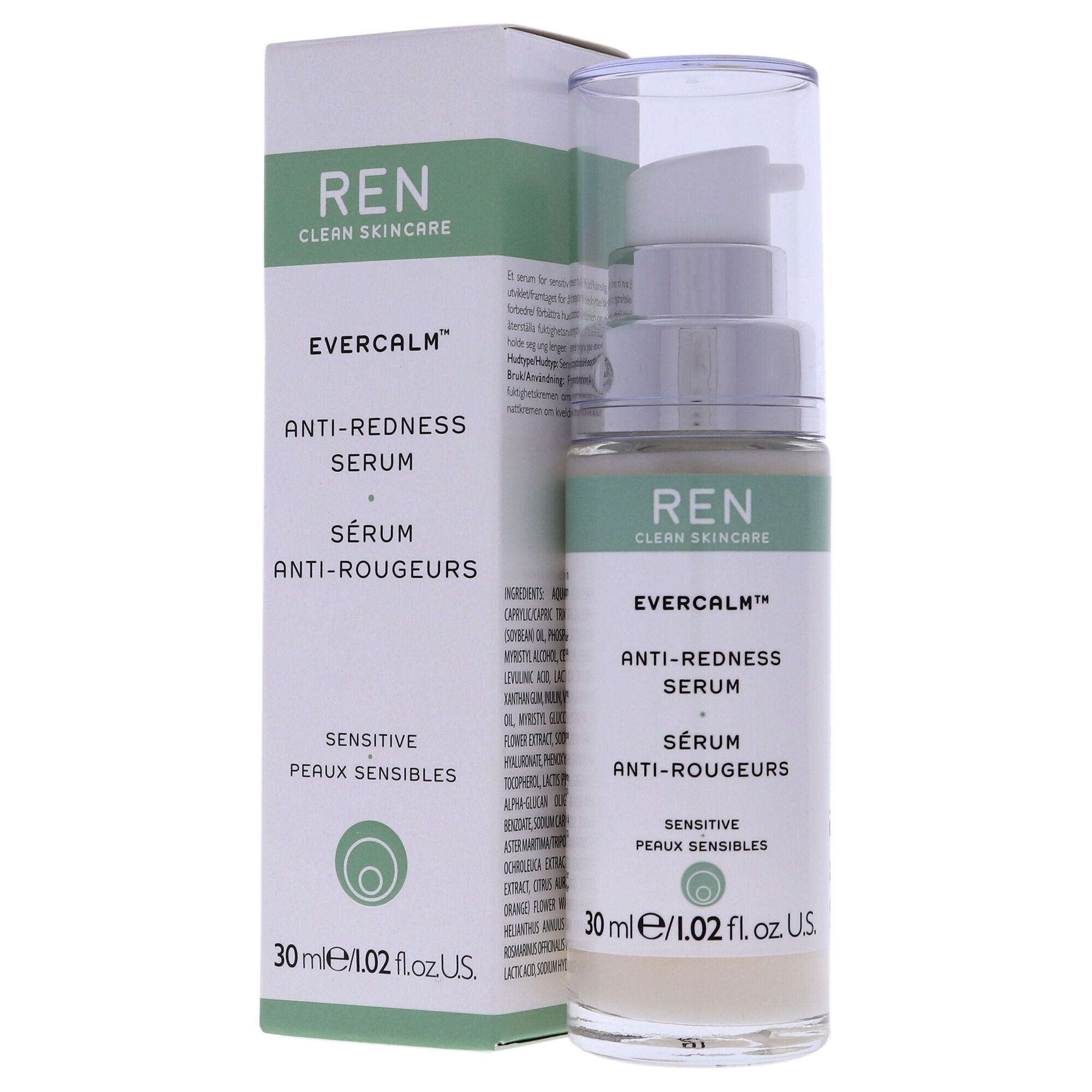 Evercalm Anti-Redness Serum by REN for Unisex - 1.02 oz Serum, , alternate image number 7