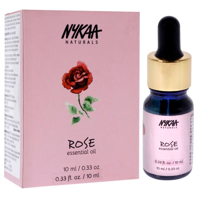 Essential Oil - Rose by Nykaa Naturals for Women - 0.33 oz Oil, NA, alternate image number null