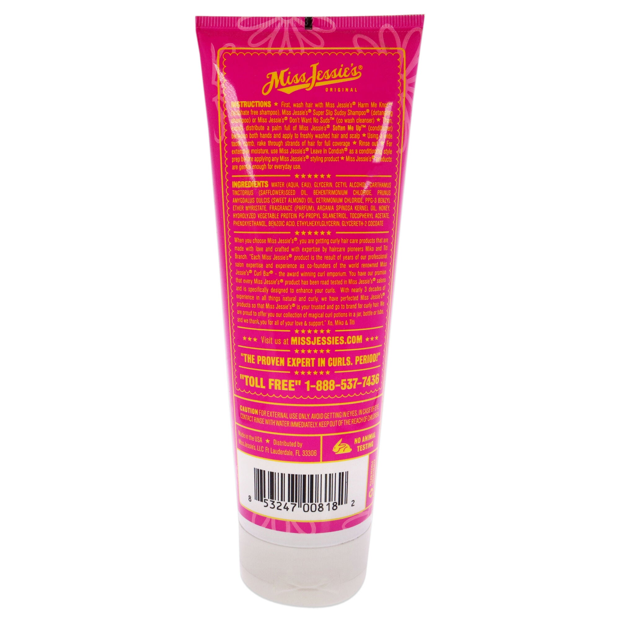 Soften Me Up by Miss Jessies for Unisex - 8.5 oz Conditioner, , alternate image number 3