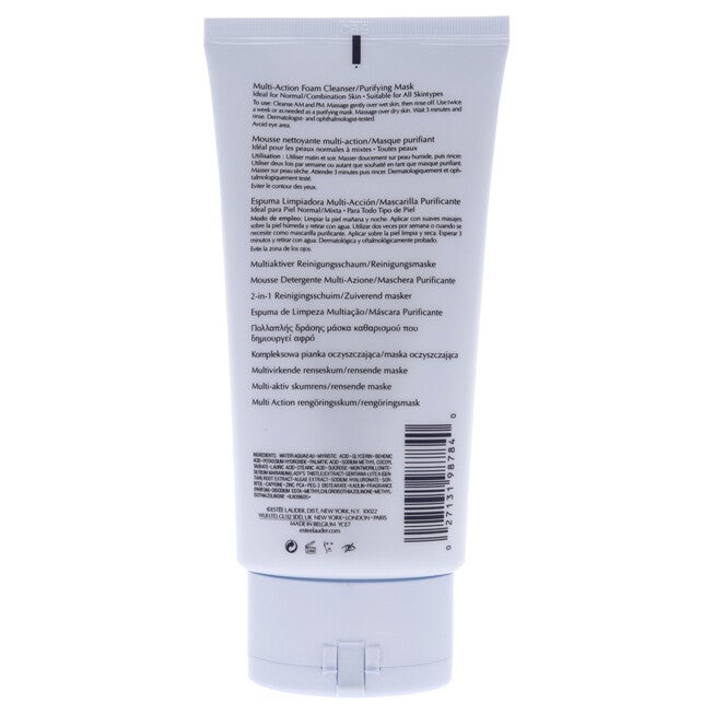 Perfectly Clean Multi-Action Foam Cleanser-Purifying Mask by Estee Lauder for Unisex - 5 oz Cleanser, , alternate image number null