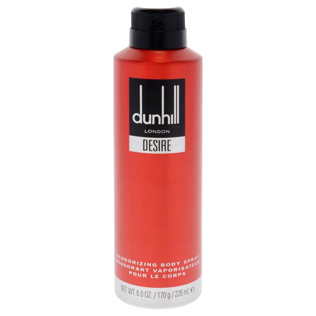 Desire Red London by Alfred Dunhill for Men - 6 oz Deodorizing Body Spray, NA, hi-res image number null