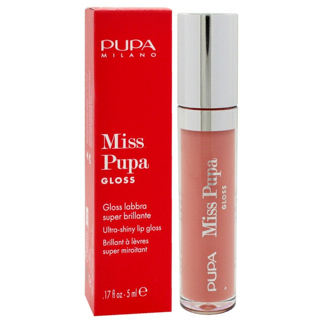 Miss Pupa Gloss Ultra-Shine Lip Gloss - 401 Lovely Pink by Pupa Milano for Women - 0.17 oz Lip Gloss, See Description, alternate image number 2