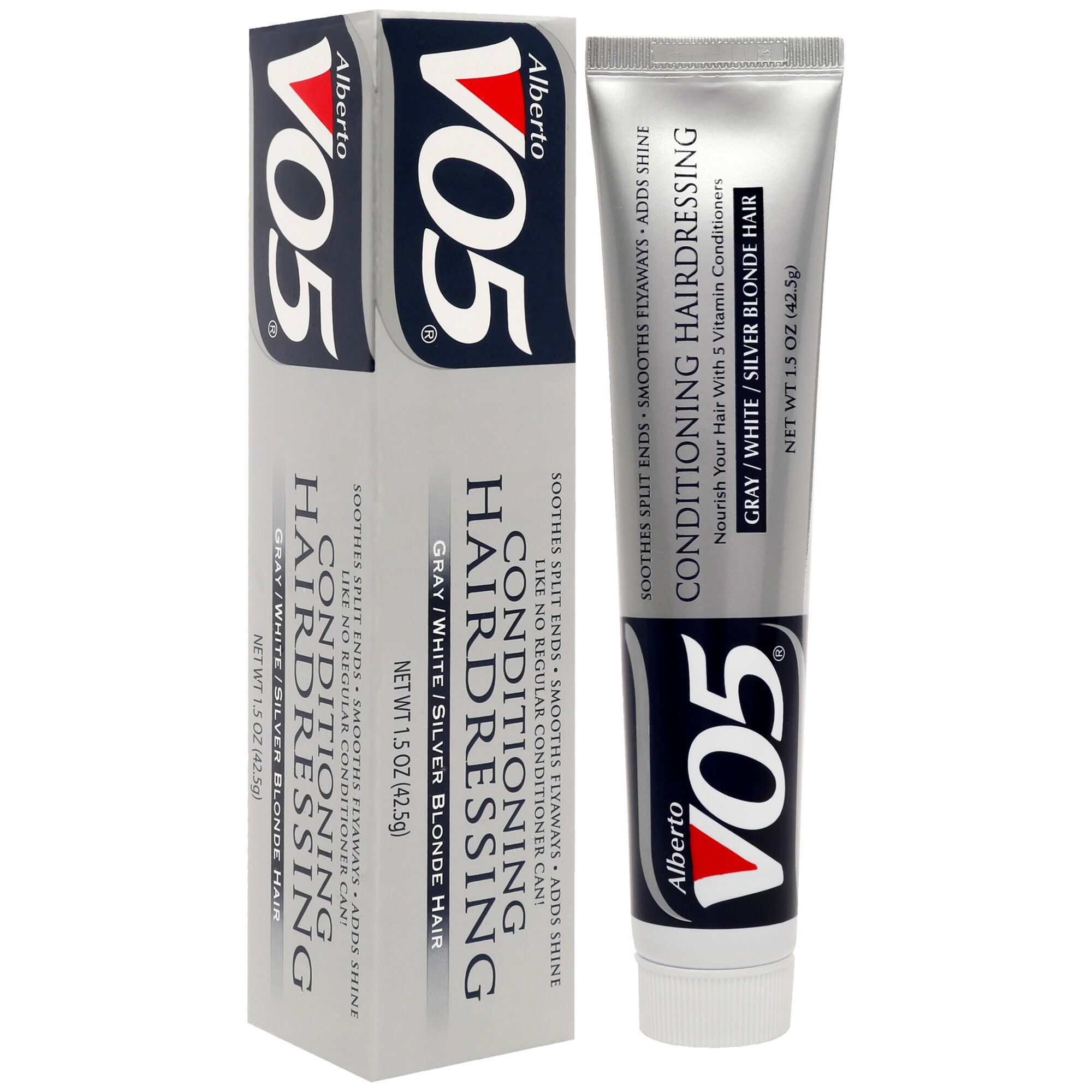 Conditioning Hairdressing - Gray White Silver Blonde Hair by Alberto VO5 for Unisex - 1.5 oz Conditioner, See Description, alternate image number 2