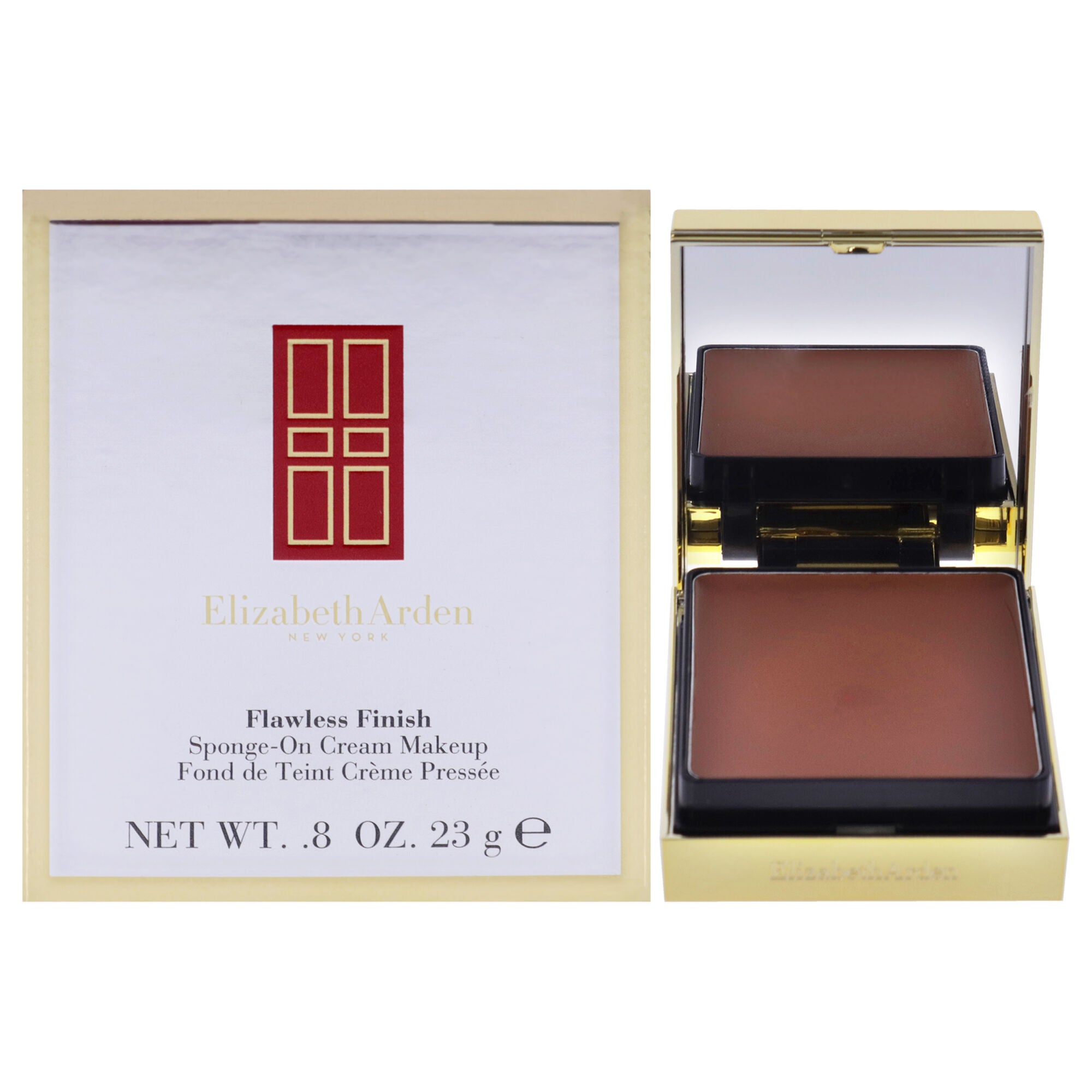 Flawless Finish Sponge-On Cream Makeup - 57 Chestnut by Elizabeth Arden for Women - 0.8 oz Foundation, See Description, hi-res image number 0