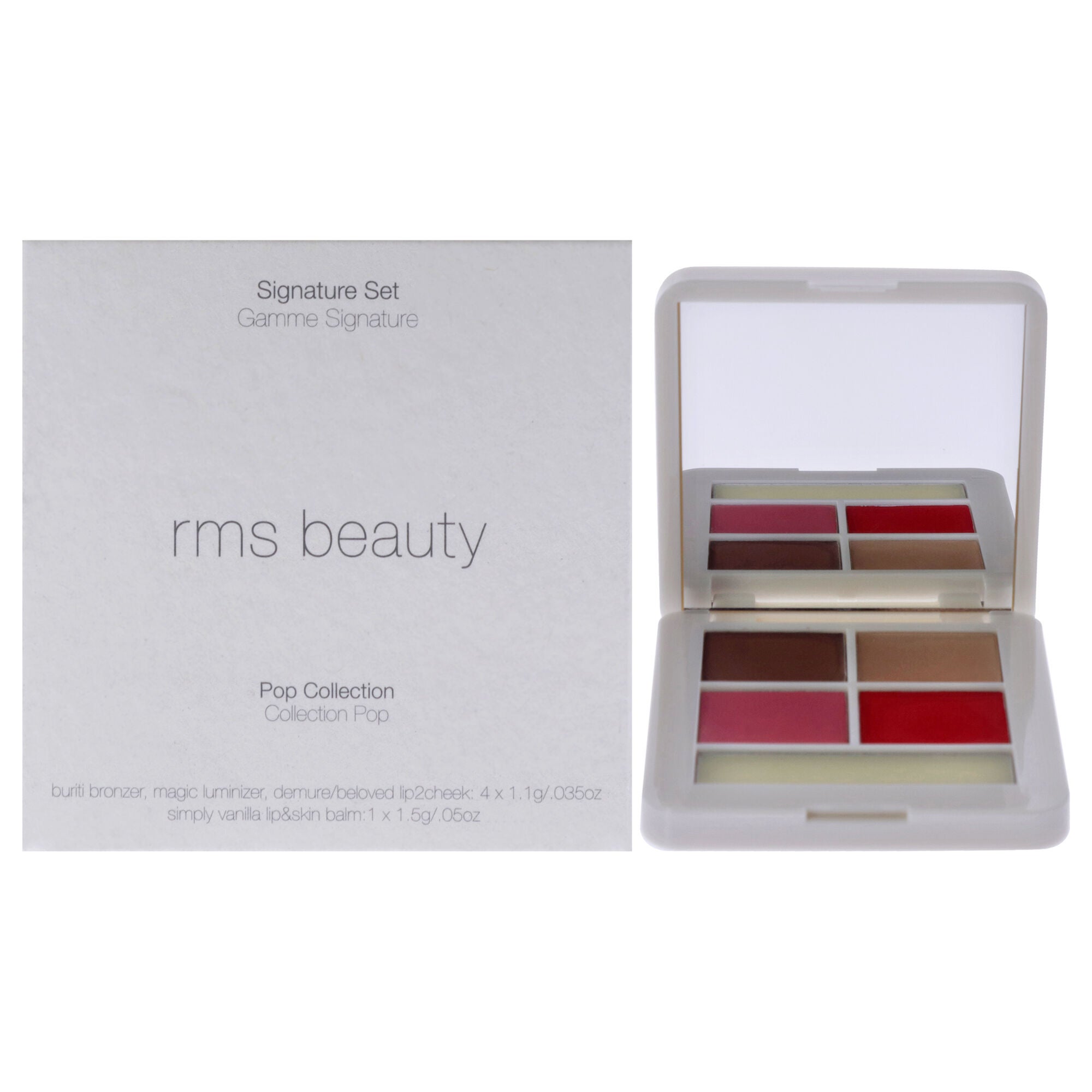 Signature Set - Pop Collection by RMS Beauty for Women - 0.19 oz Makeup, See Description, hi-res image number 0