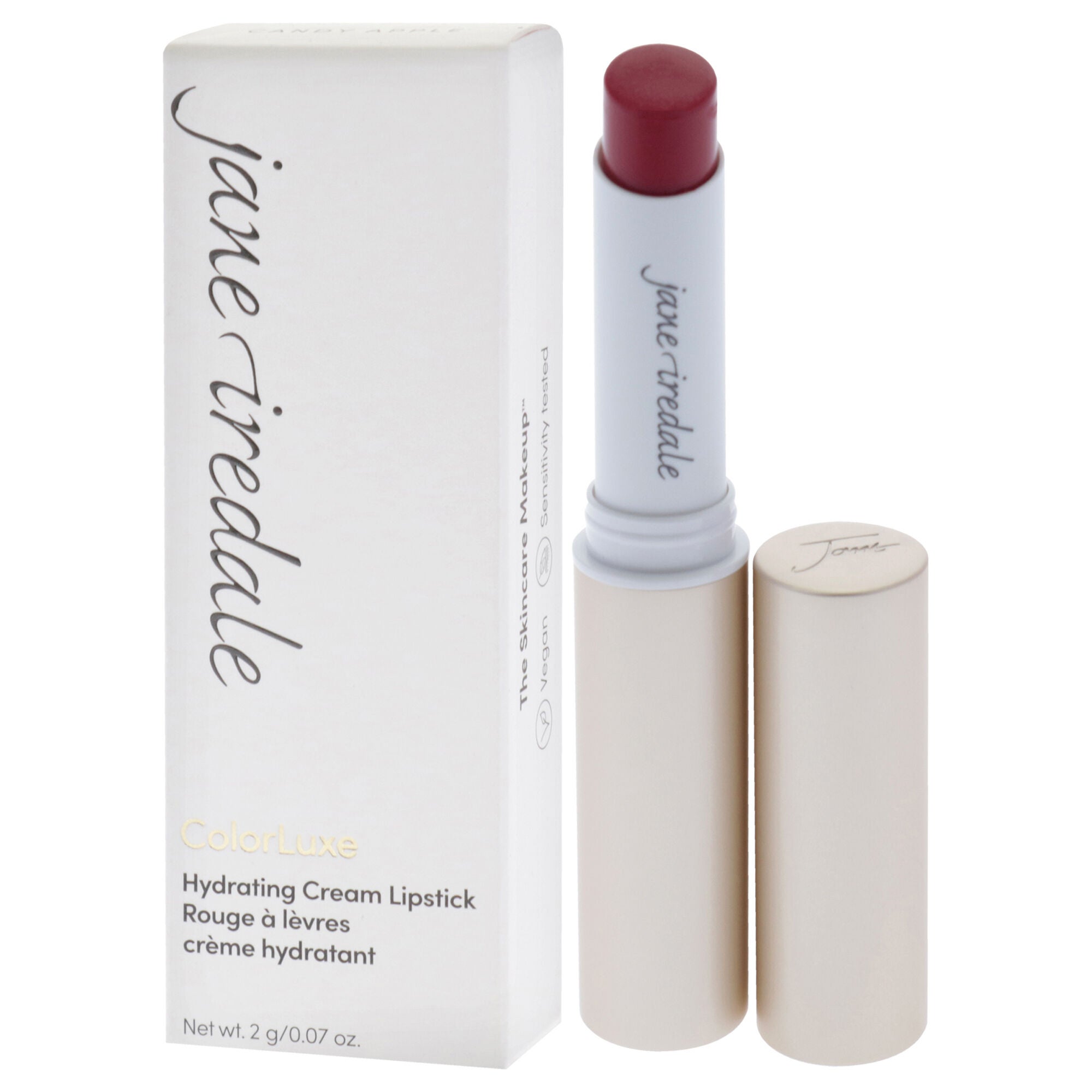 ColorLuxe Hydrating Cream Lipstick - Candy Apple by Jane Iredale for Women - 0.07 oz Lipstick, See Description, alternate image number 3