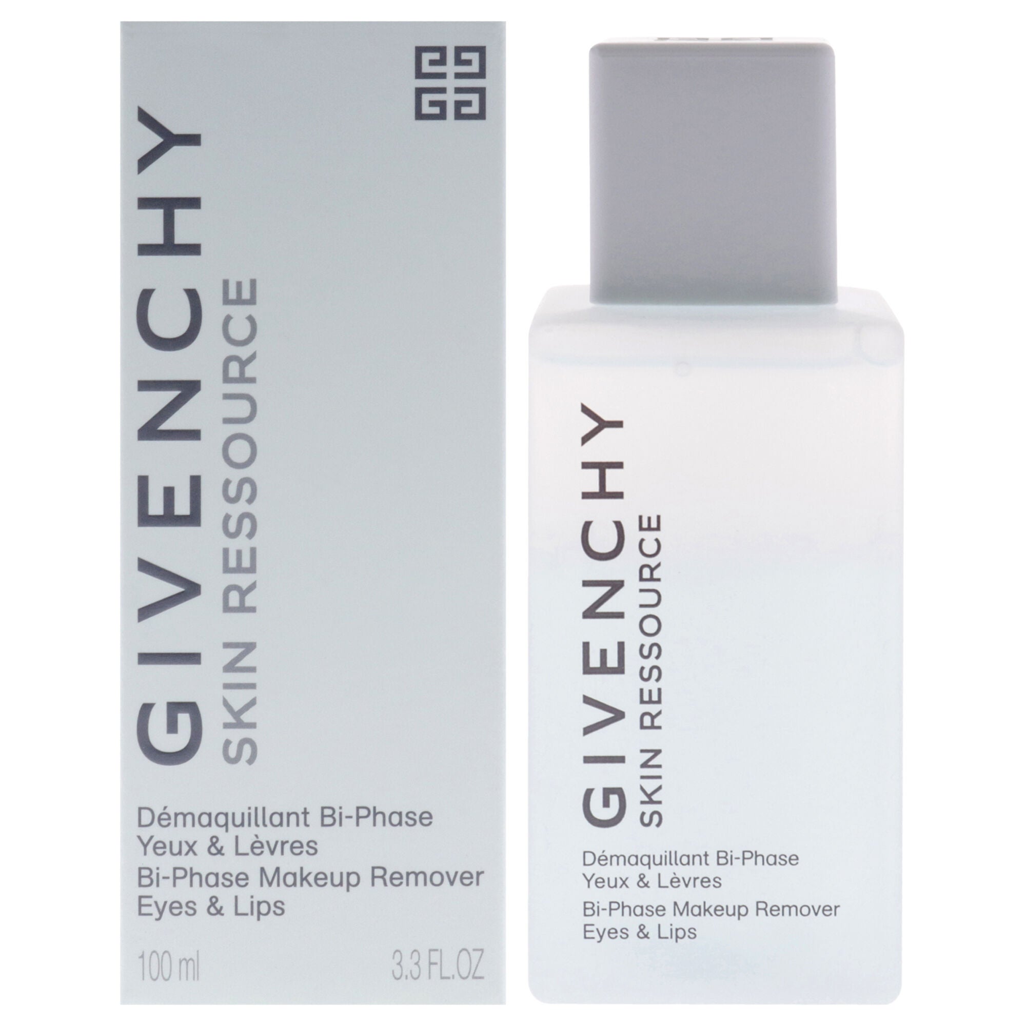 Skin Ressource Bi-Phase Makeup Remover Eyes and Lips by Givenchy for Unisex - 3.3 oz Makeup Remover, See Description, hi-res image number 0