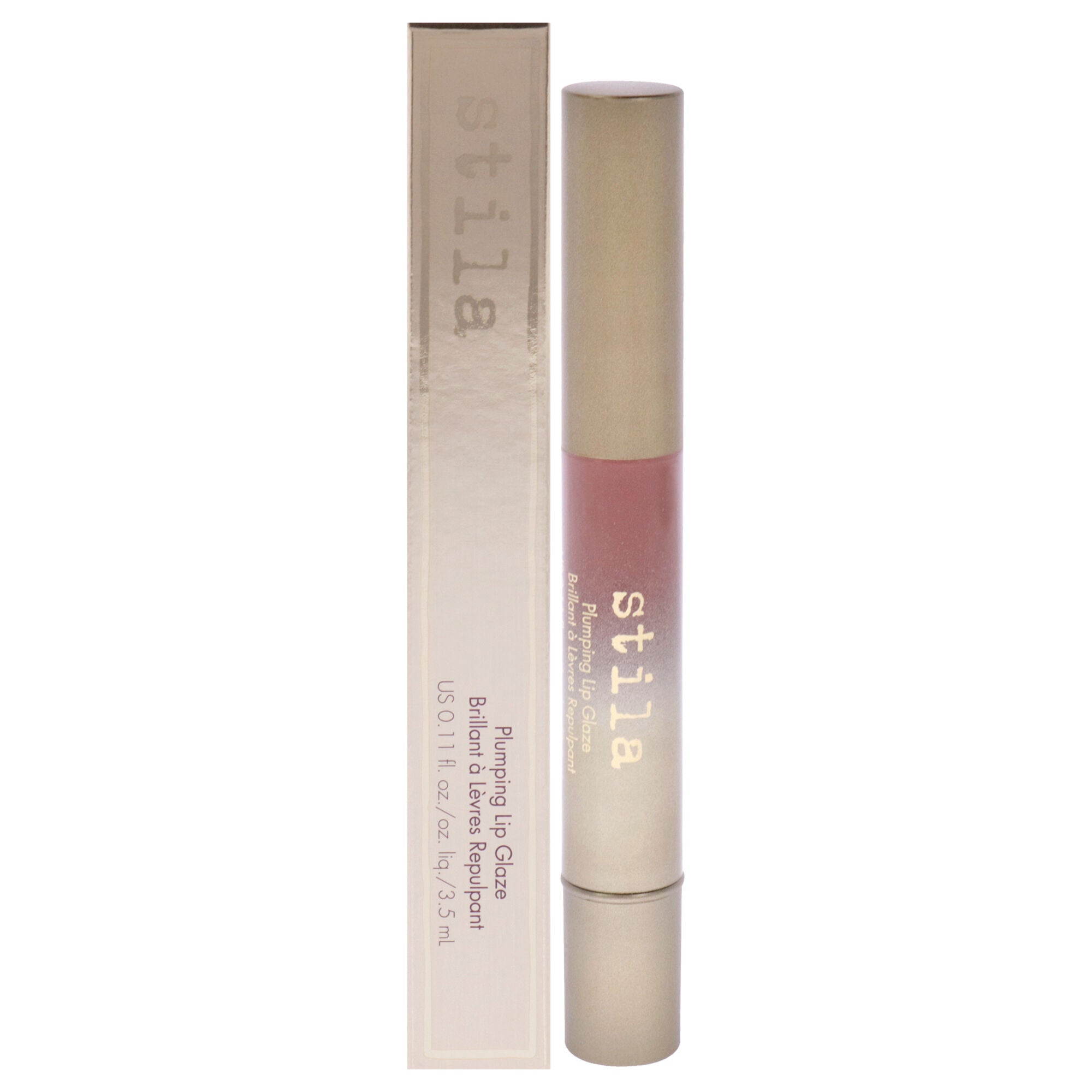 Plumping Lip Glaze - Honey by Stila for Women - 0.11 oz Lip Gloss, See Description, hi-res image number 0