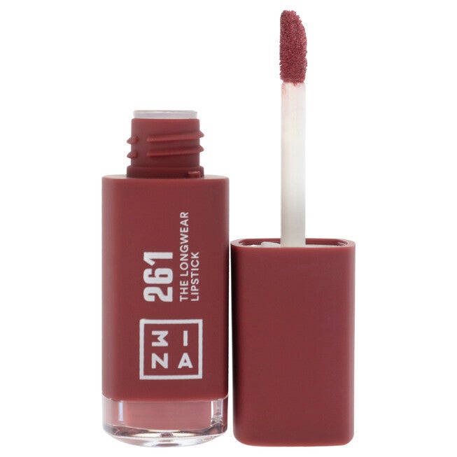 The Longwear Lipstick - 261 Dark Nude by 3INA for Women - 0.20 oz Lipstick, See Description, alternate image number 4