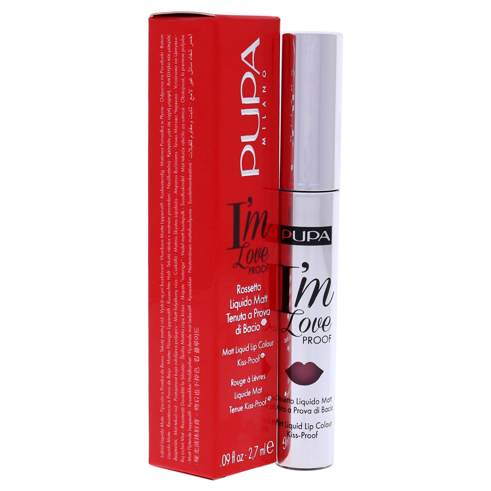 I Am Love Proof Matt Liquid Lip Color - 004 Intense Rose by Pupa Milano for Women - 0.09 oz Lipstick, See Description, alternate image number 1