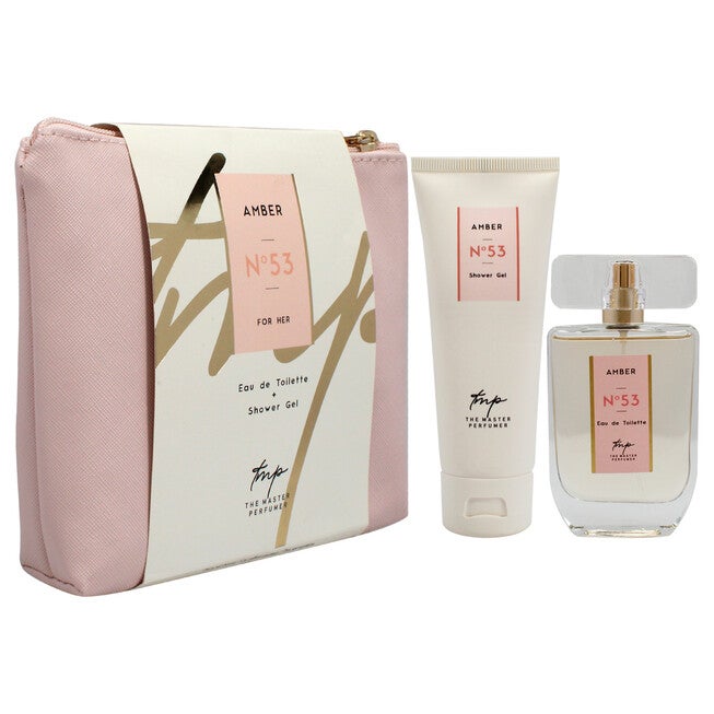 Amber N53 by The Master Perfumer for Women - 2 Pc Gift Set 1.7oz EDT Spray, 2.5oz Shower Gel, NA, alternate image number null