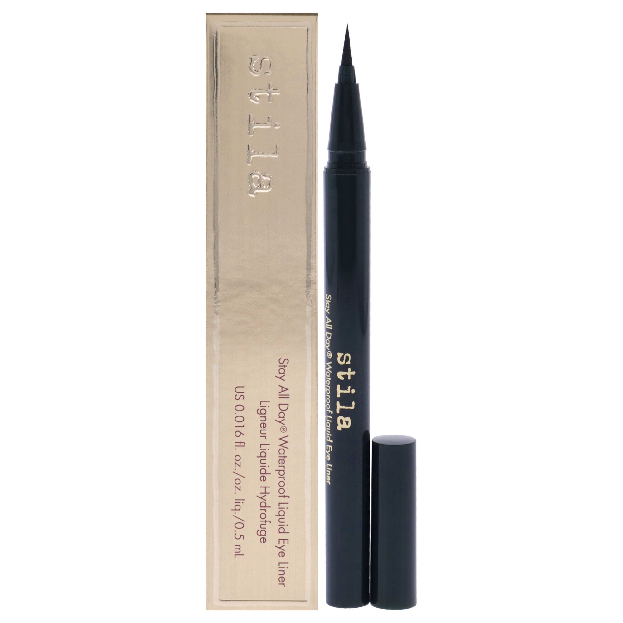 Stay All Day Waterproof Liquid Eye Liner - Intense Jade by Stila for Women - 0.016 oz Eyeliner, See Description, hi-res image number 0