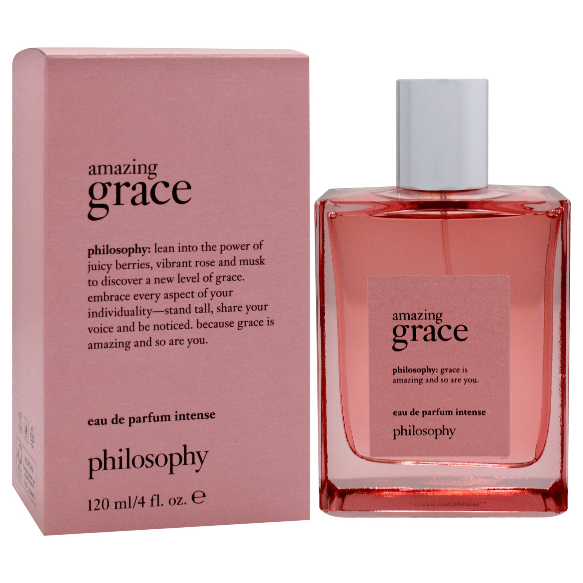 Amazing Grace Intense by Philosophy for Unisex - 4 oz EDP Spray, See Description, alternate image number 2