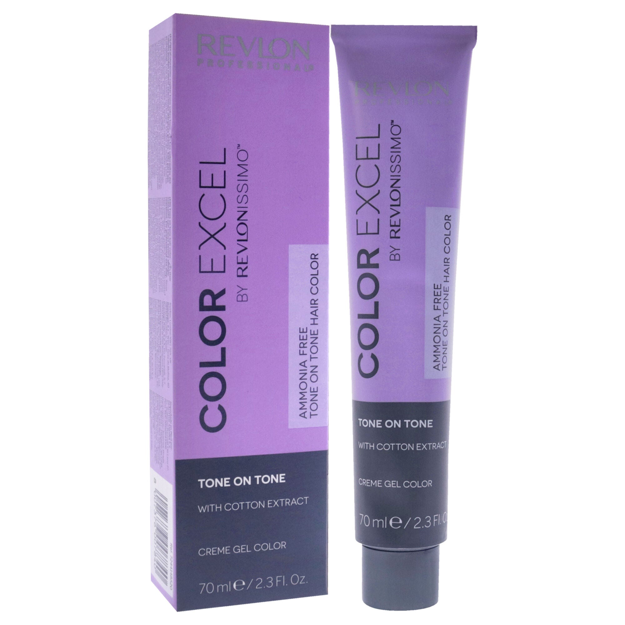 Revlonissimo Color Excel - 55.20 Intense Light Burgundy by Revlon for Unisex - 2.3 oz Hair Color, See Description, alternate image number 1