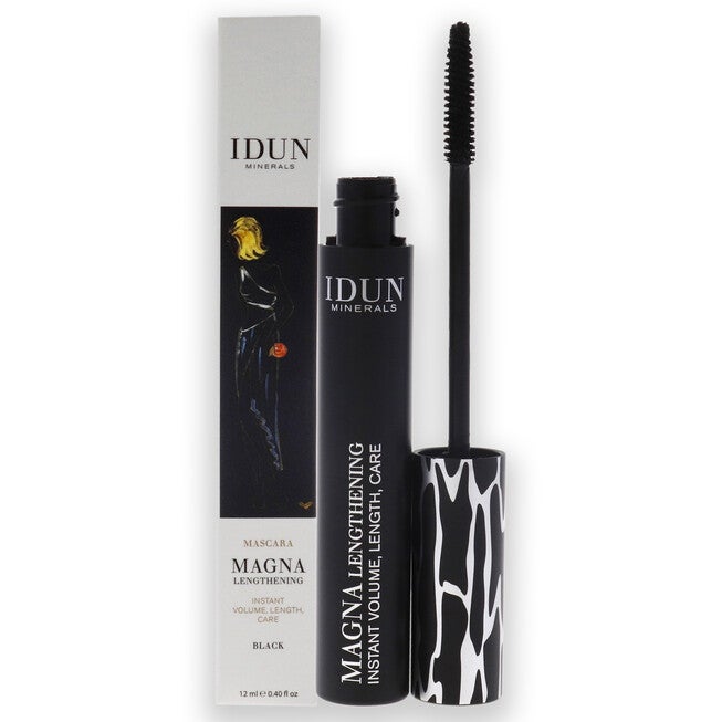 Magna Lengthening Mascara - 009 Black by Idun Minerals for Women - 0.40 oz Mascara, See Description, hi-res image number 0