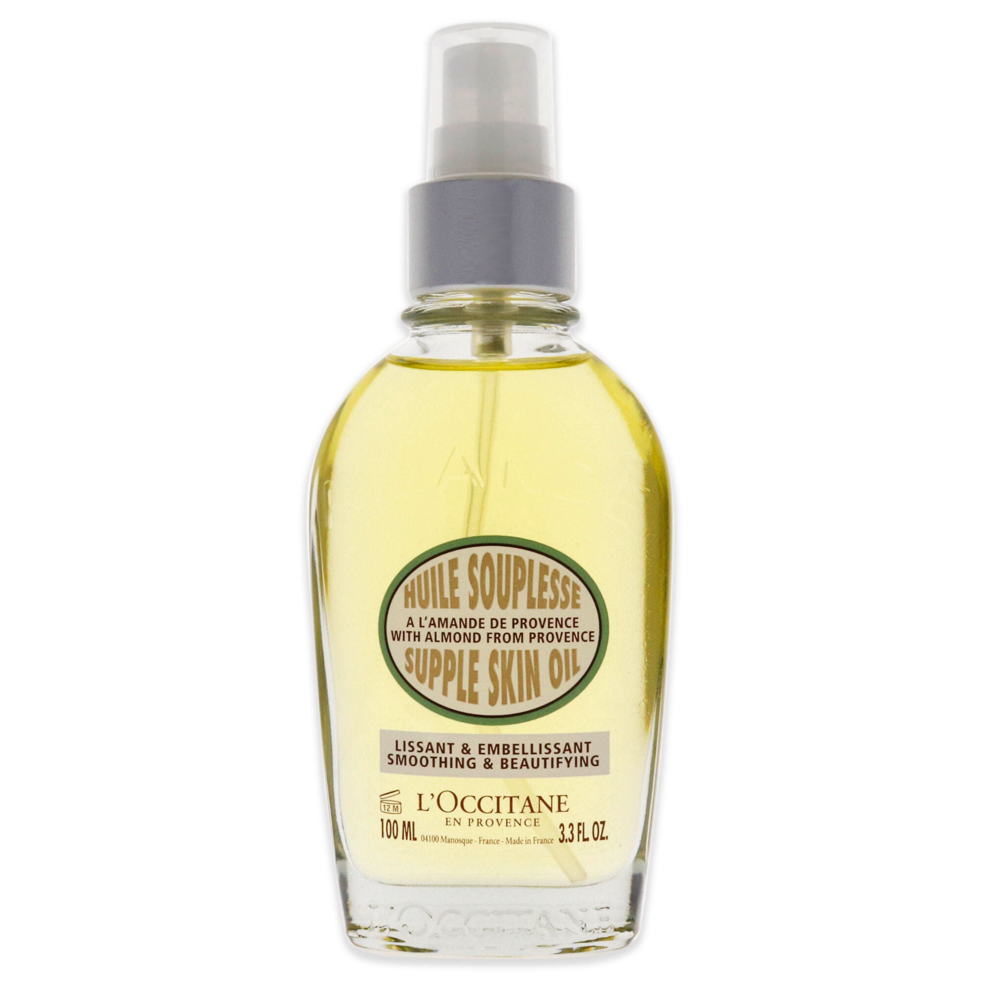 Almond Supple Skin Oil by LOccitane for Unisex - 3.4 oz Body Oil, See Description, alternate image number 4