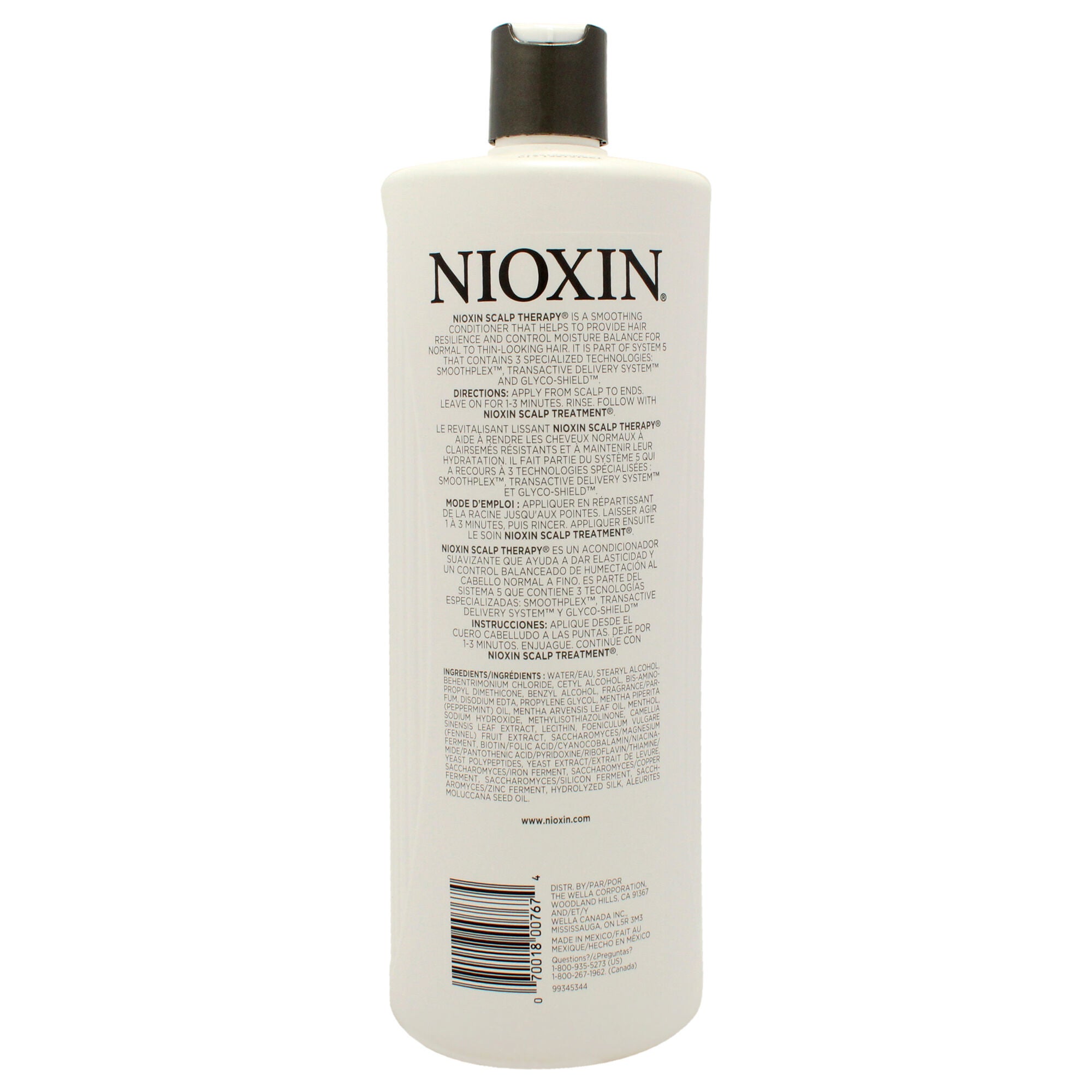 System 5 Scalp Therapy Conditioner by Nioxin for Unisex - 33.8 oz Conditioner, See Description, alternate image number 3