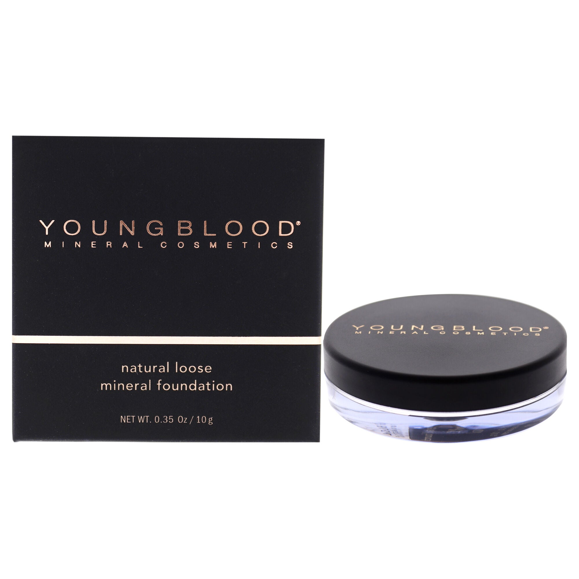 Natural Loose Mineral Foundation - Ivory by Youngblood for Women - 0.35 oz Foundation, See Description, hi-res image number 0