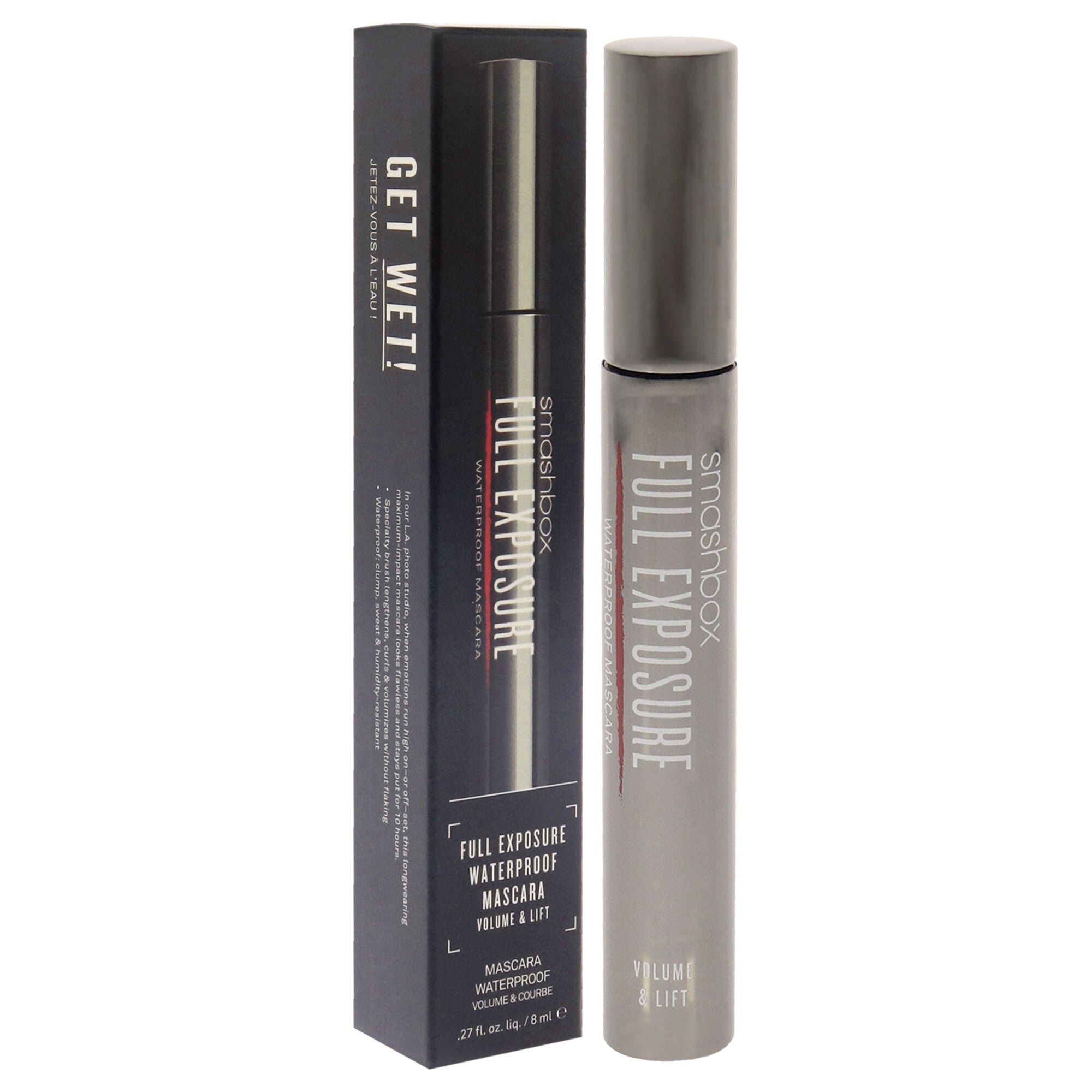 Full Exposure Waterproof - Jet Black by SmashBox for Women - 0.27 oz Mascara, See Description, alternate image number 2