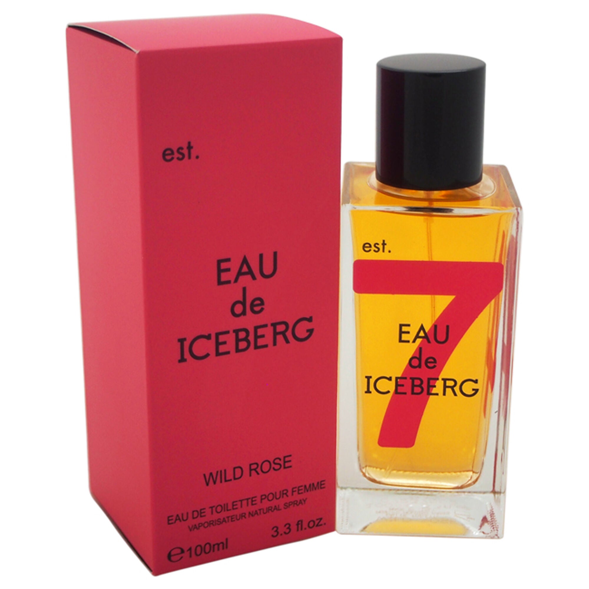 Eau de Iceberg Wild Rose by Iceberg for Women - 3.3 oz EDT Spray, See Description, hi-res image number 0