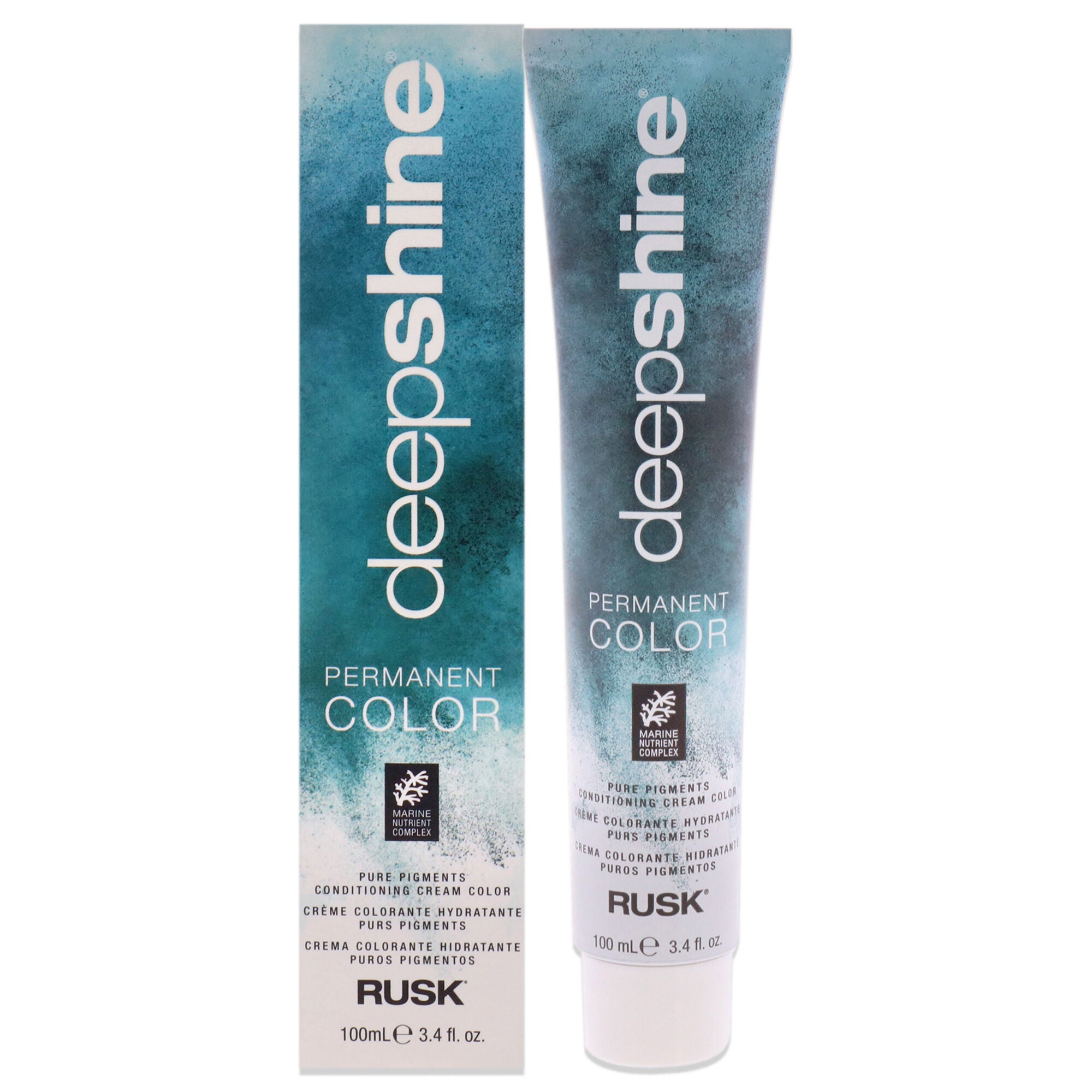 Deepshine Pure Pigments Conditioning Cream Color - 10.11AA Intense Platinum Ash Blonde by Rusk for Unisex - 3.4 oz Hair Color, See Description, hi-res image number 0