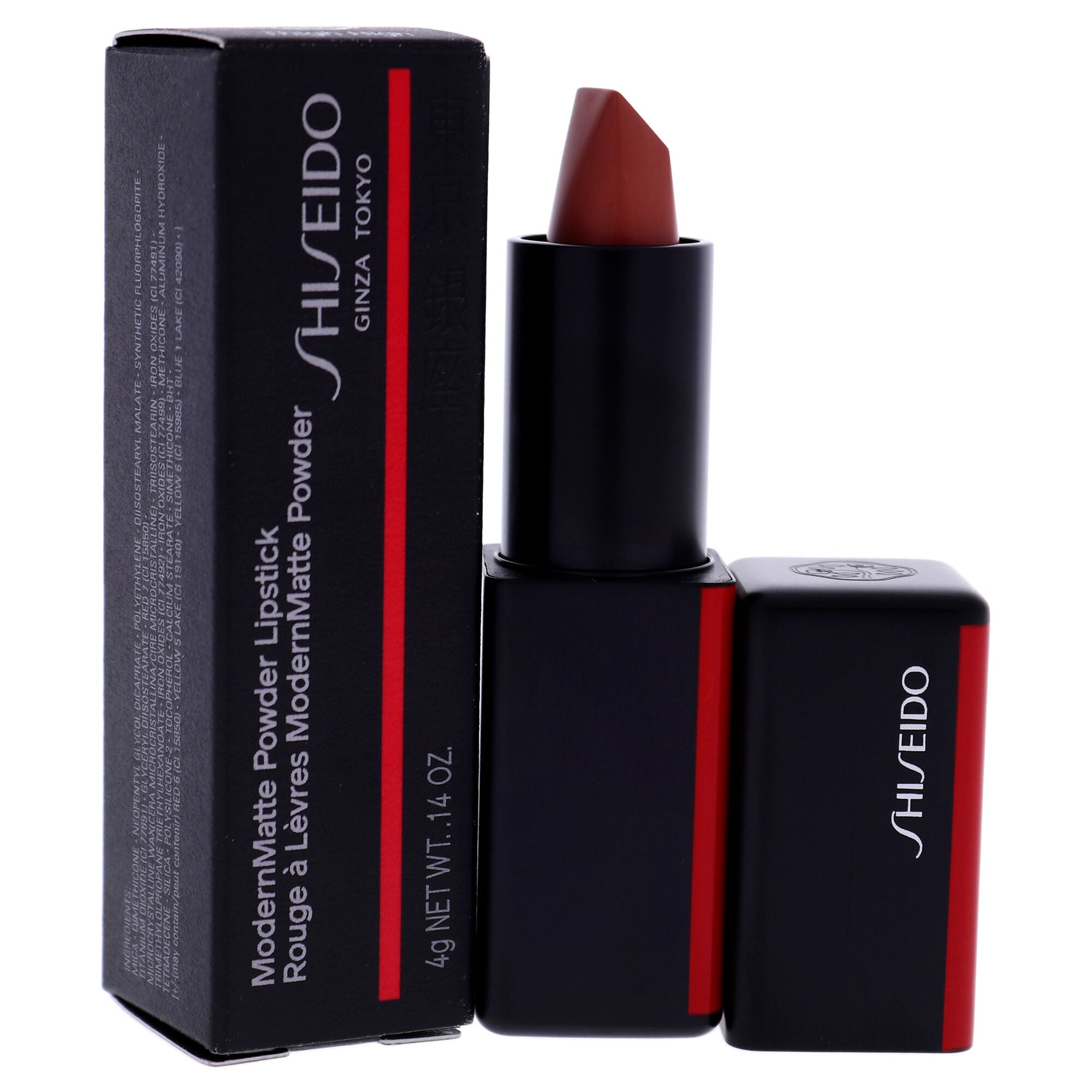 ModernMatte Powder Lipstick - 504 Thigh High by Shiseido for Women - 0.14 oz Lipstick, See Description, alternate image number 2