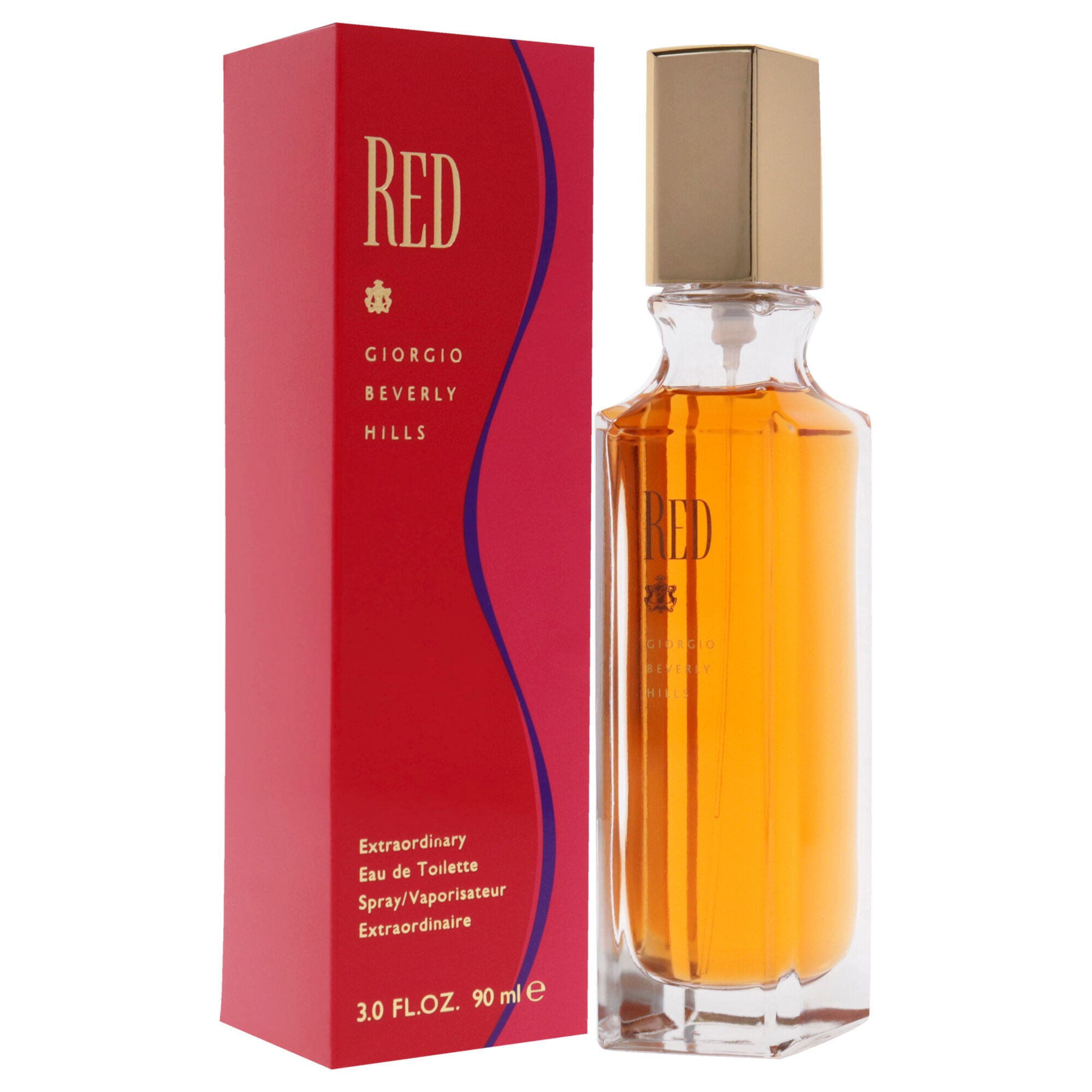 Red by Giorgio Beverly Hills for Women - 3 oz EDT Spray, See Description, alternate image number 2