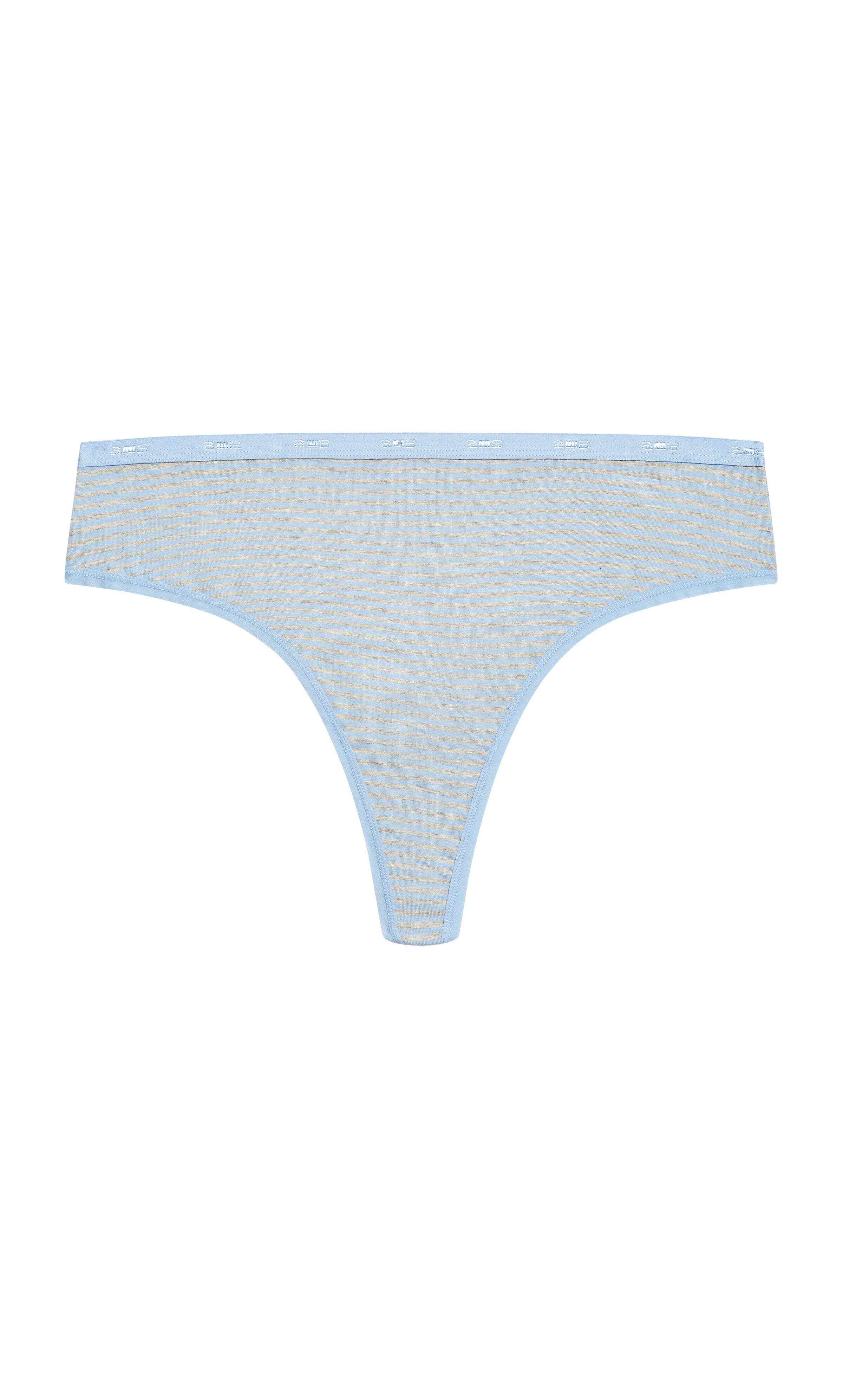 Fashion Cotton Thong - blue stripe, , alternate image number 2