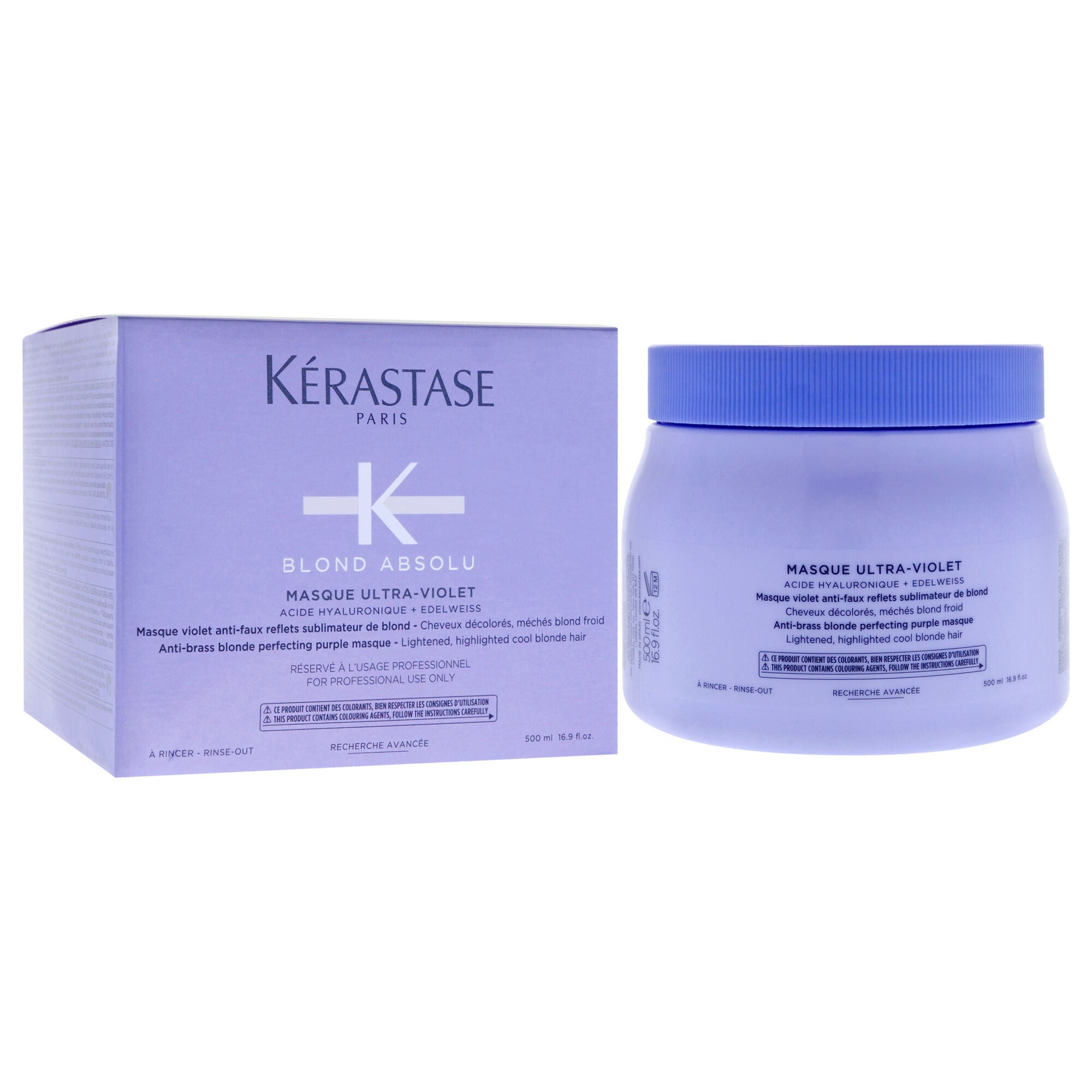 Blonde Absolu Ultra Violet Masque by Kerastase for Unisex - 16.9 oz Masque, , alternate image number 7