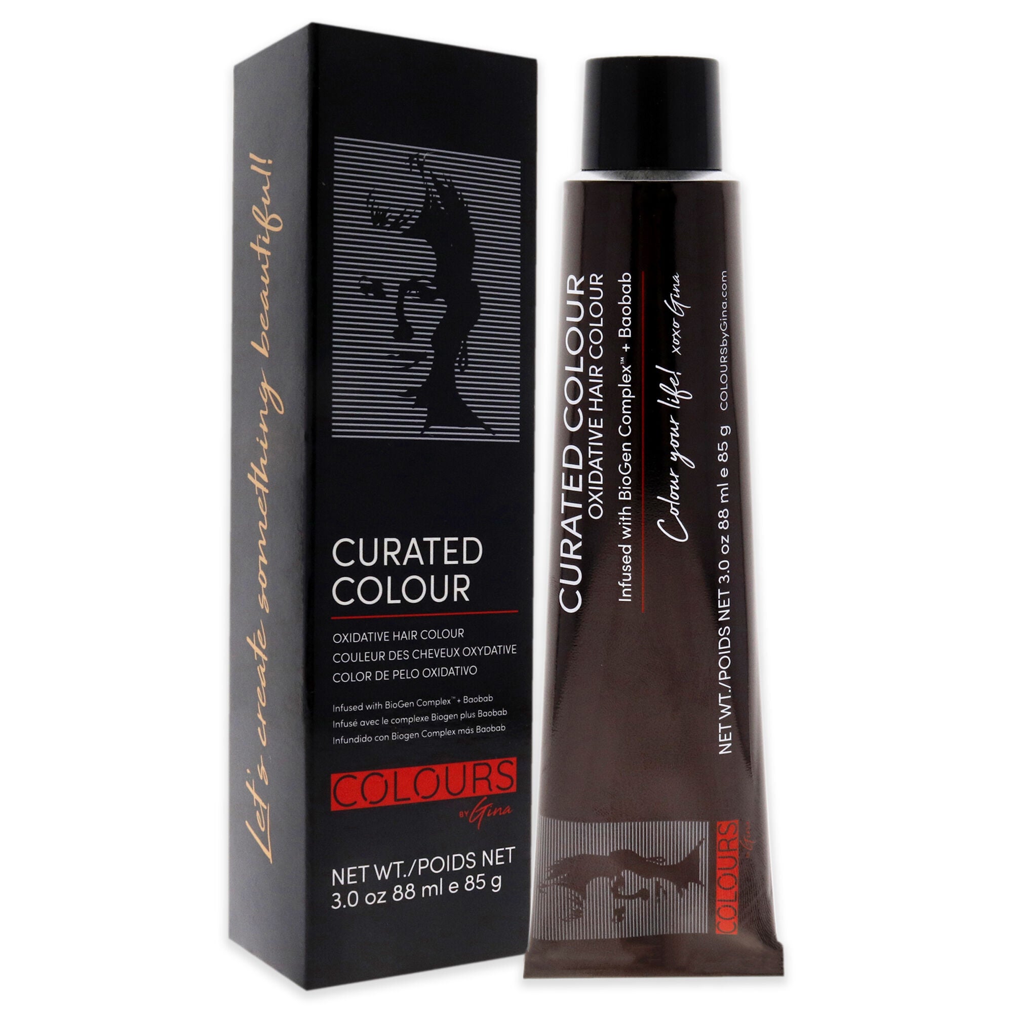Curated Colour - 0.33-GG Pure Gold Mixer by Colours By Gina for Unisex - 3 oz Hair Color, See Description, alternate image number 1
