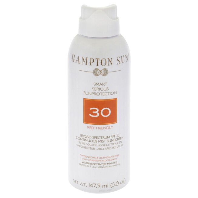Continuous Mist Sunscreen SPF 30 by Hampton Sun for Unisex - 5 oz Sunscreen, NA, hi-res image number null