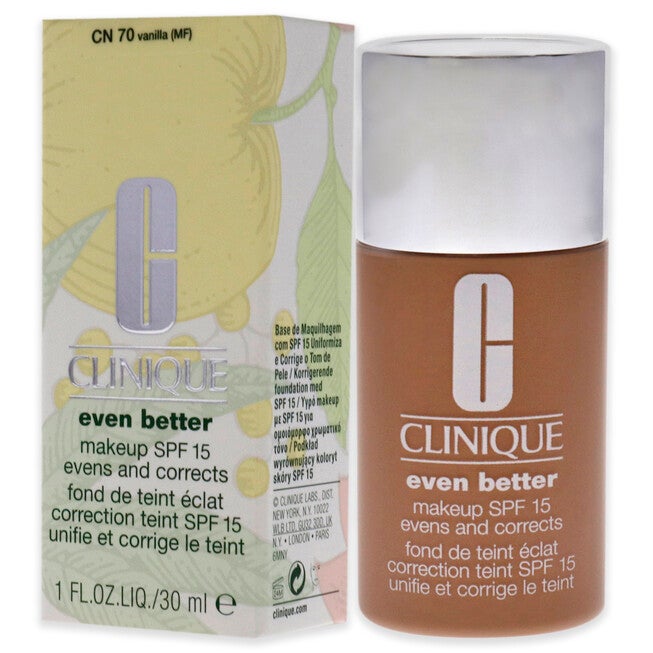 Even Better Makeup SPF 15 - 07 Vanilla (MF-G) - Dry To Combination Oily Skin by Clinique for Women - 1 oz Foundation, NA, alternate image number null